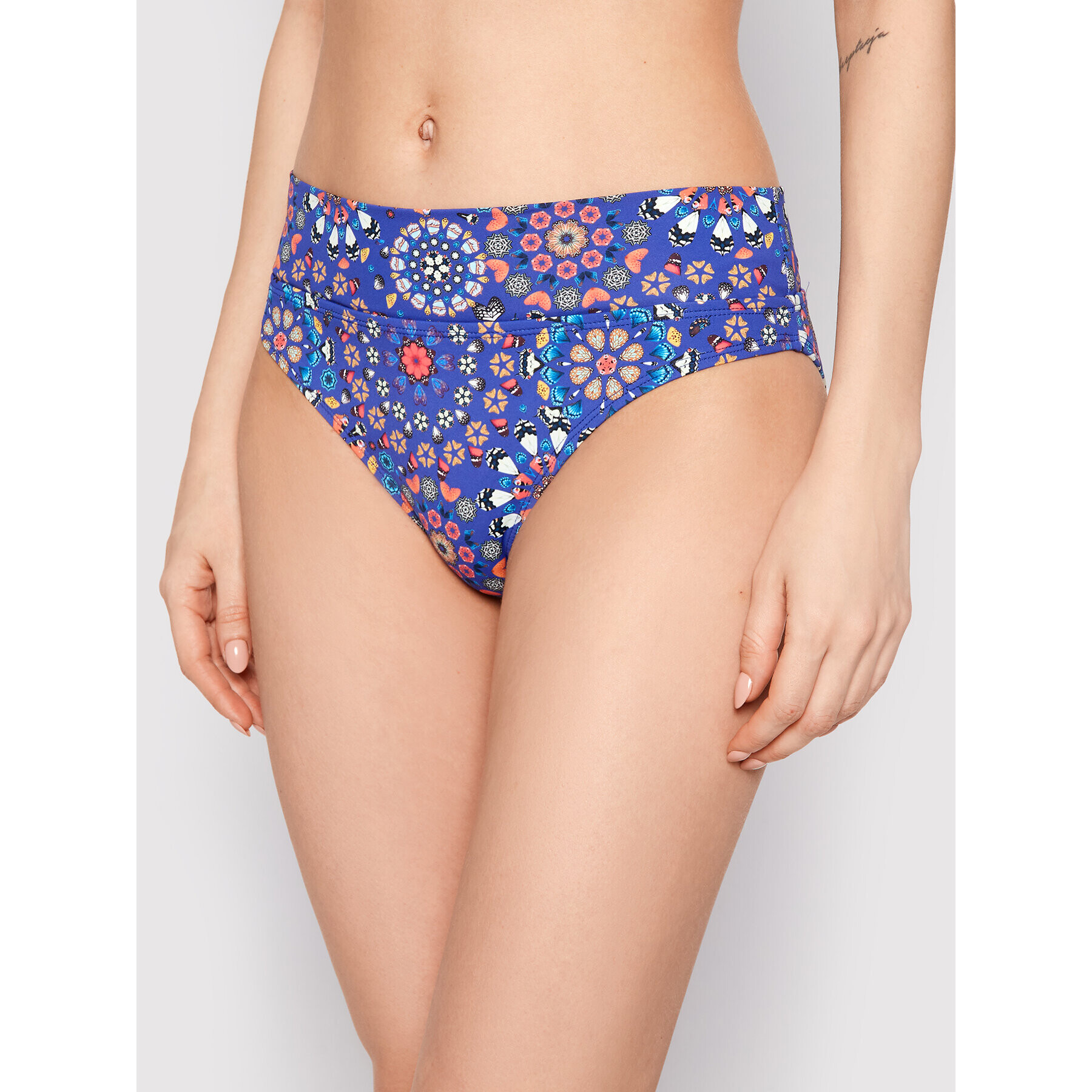 Desigual Bikini partea de jos Bahamas B 21SWMK29 Albastru - Pled.ro