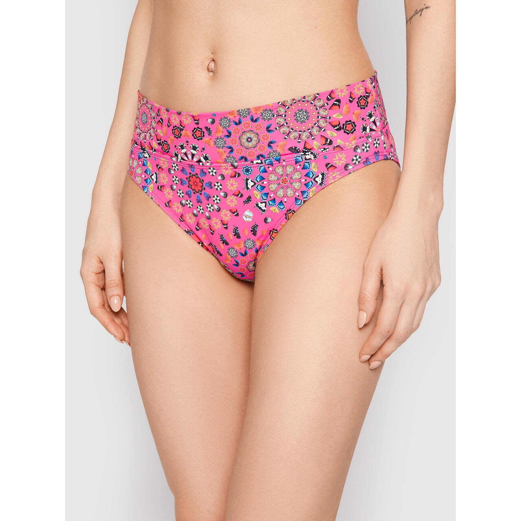 Desigual Bikini partea de jos Bahamas B 21SWMK29 Roz - Pled.ro