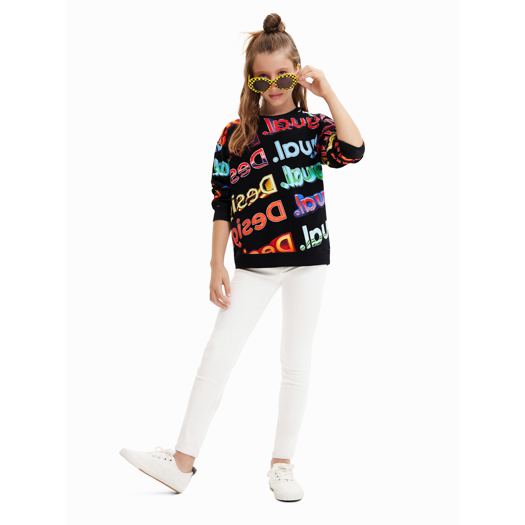 Desigual Bluză 23SBSK01 Colorat Regular Fit - Pled.ro