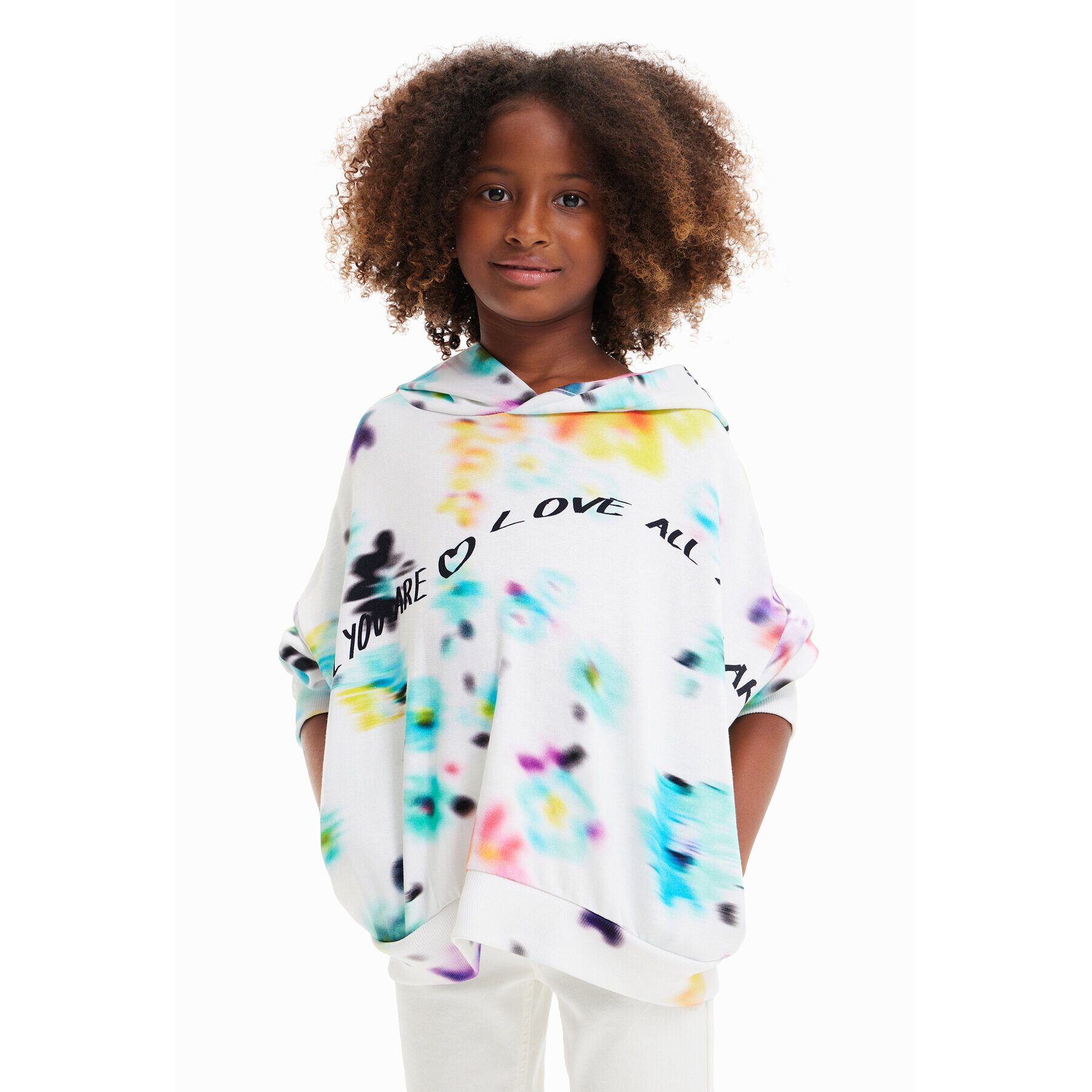 Desigual Bluză 23SGSK12 Colorat Oversize - Pled.ro