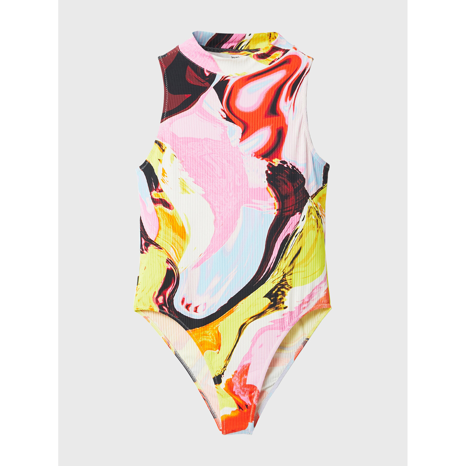 Desigual Body Landa 22WWQK23 Colorat Slim Fit - Pled.ro