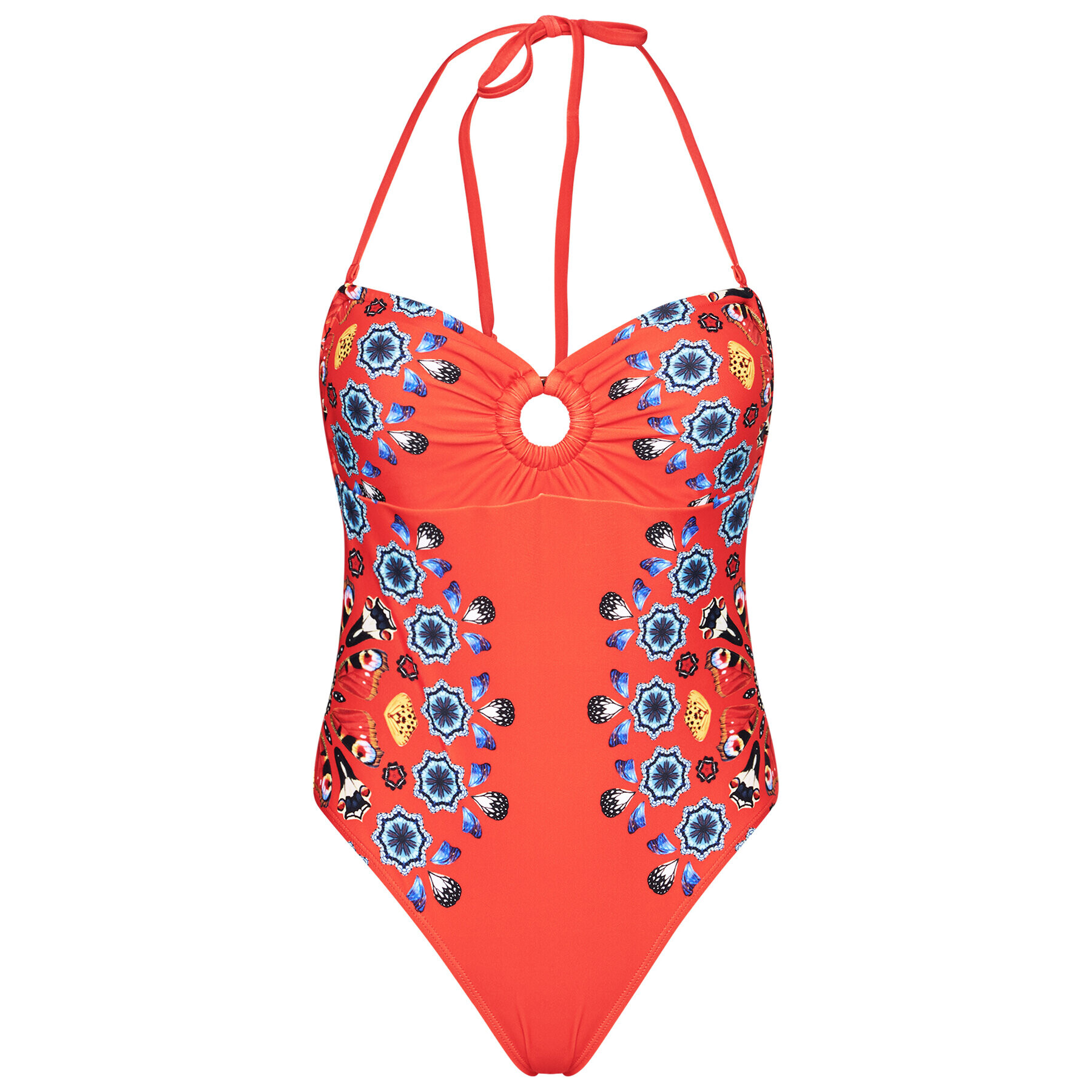 Desigual Costum de baie Waikiki 21SWMK30 Roșu - Pled.ro