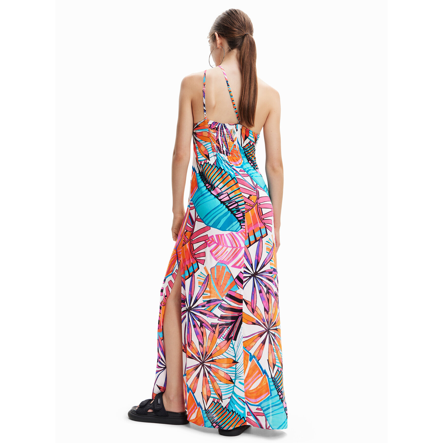 Desigual Rochie de vară 23SWMW06 Colorat Regular Fit - Pled.ro