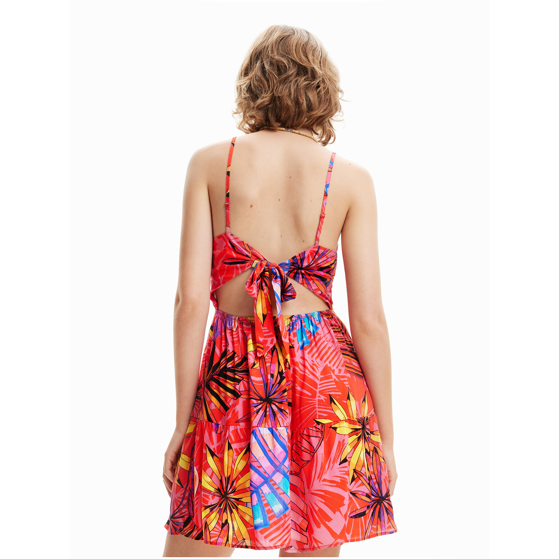 Desigual Rochie de vară 23SWMW27 Colorat Regular Fit - Pled.ro