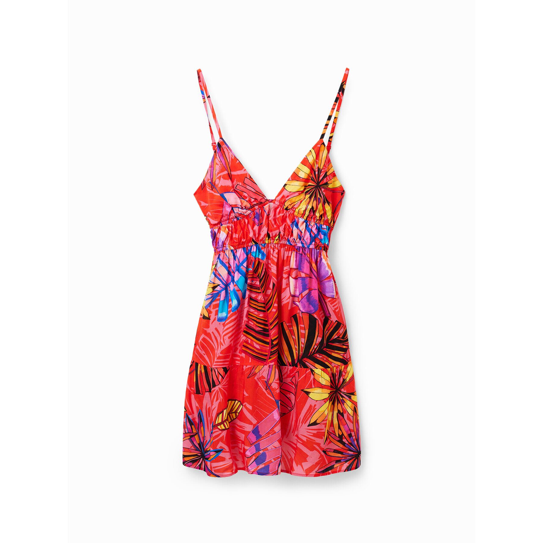 Desigual Rochie de vară 23SWMW27 Colorat Regular Fit - Pled.ro