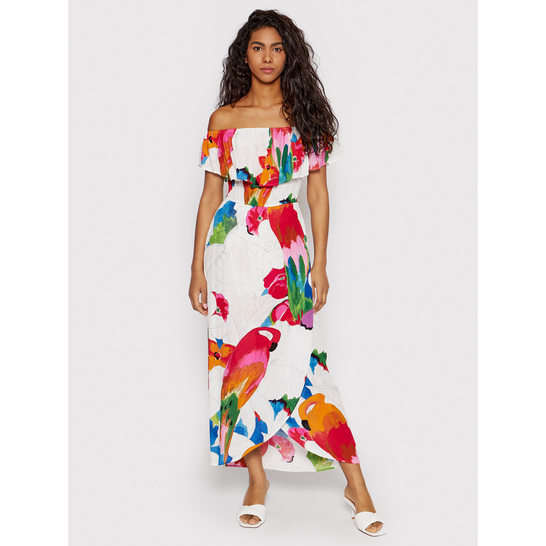 Desigual Rochie de vară Pahoa 22SWVW47 Colorat Regular Fit - Pled.ro