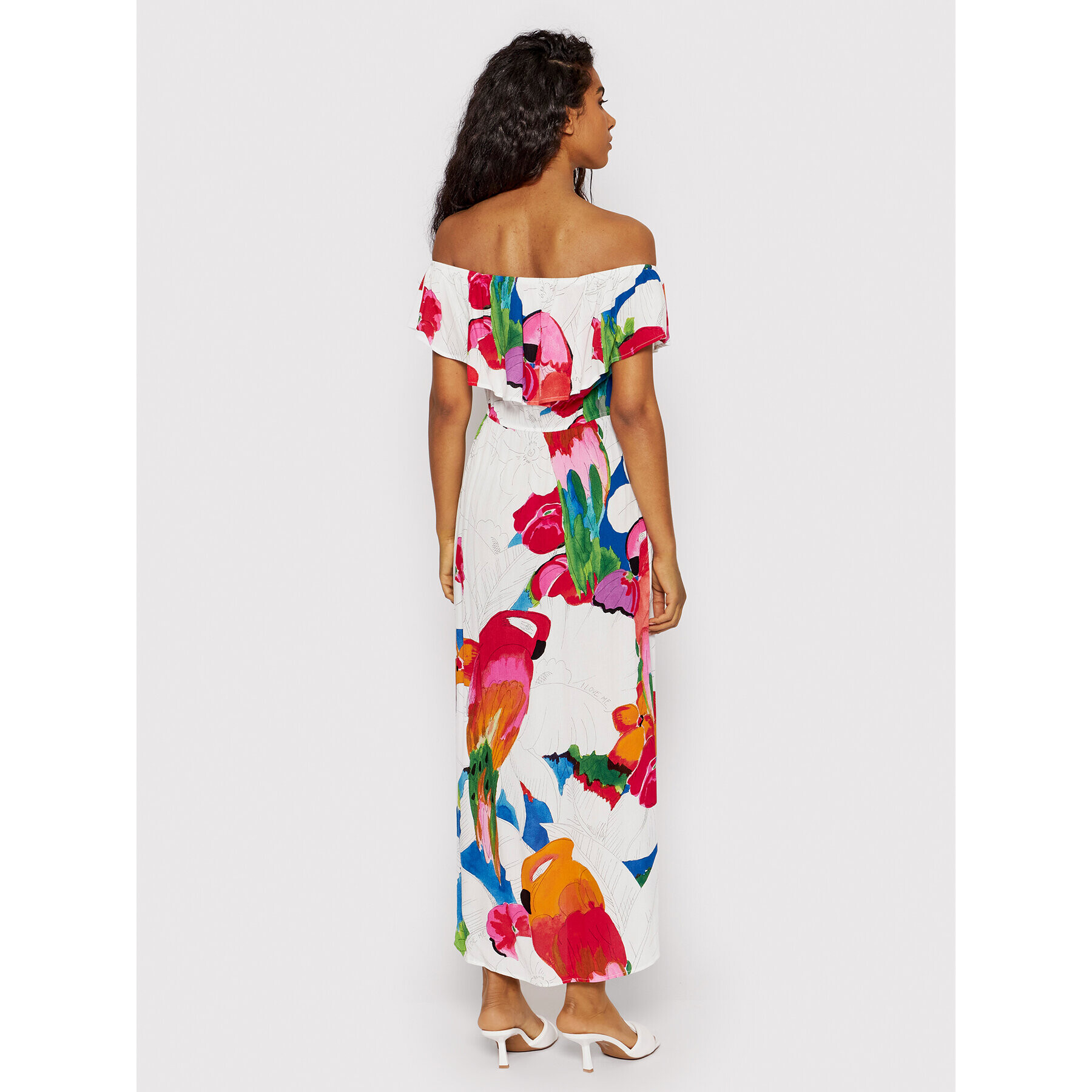 Desigual Rochie de vară Pahoa 22SWVW47 Colorat Regular Fit - Pled.ro