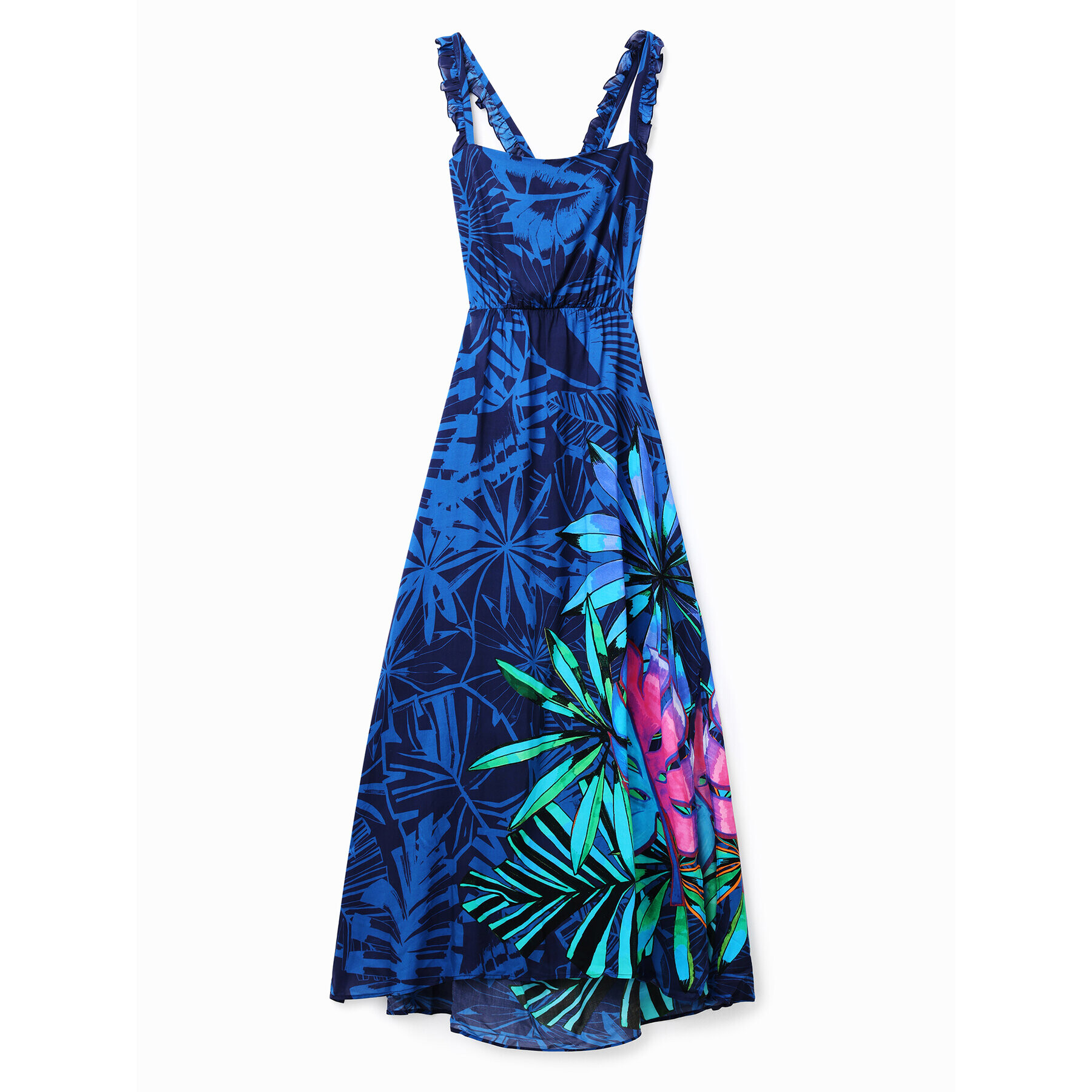 Desigual Rochie de vară Zarautz 23SWMW11 Bleumarin Regular Fit - Pled.ro