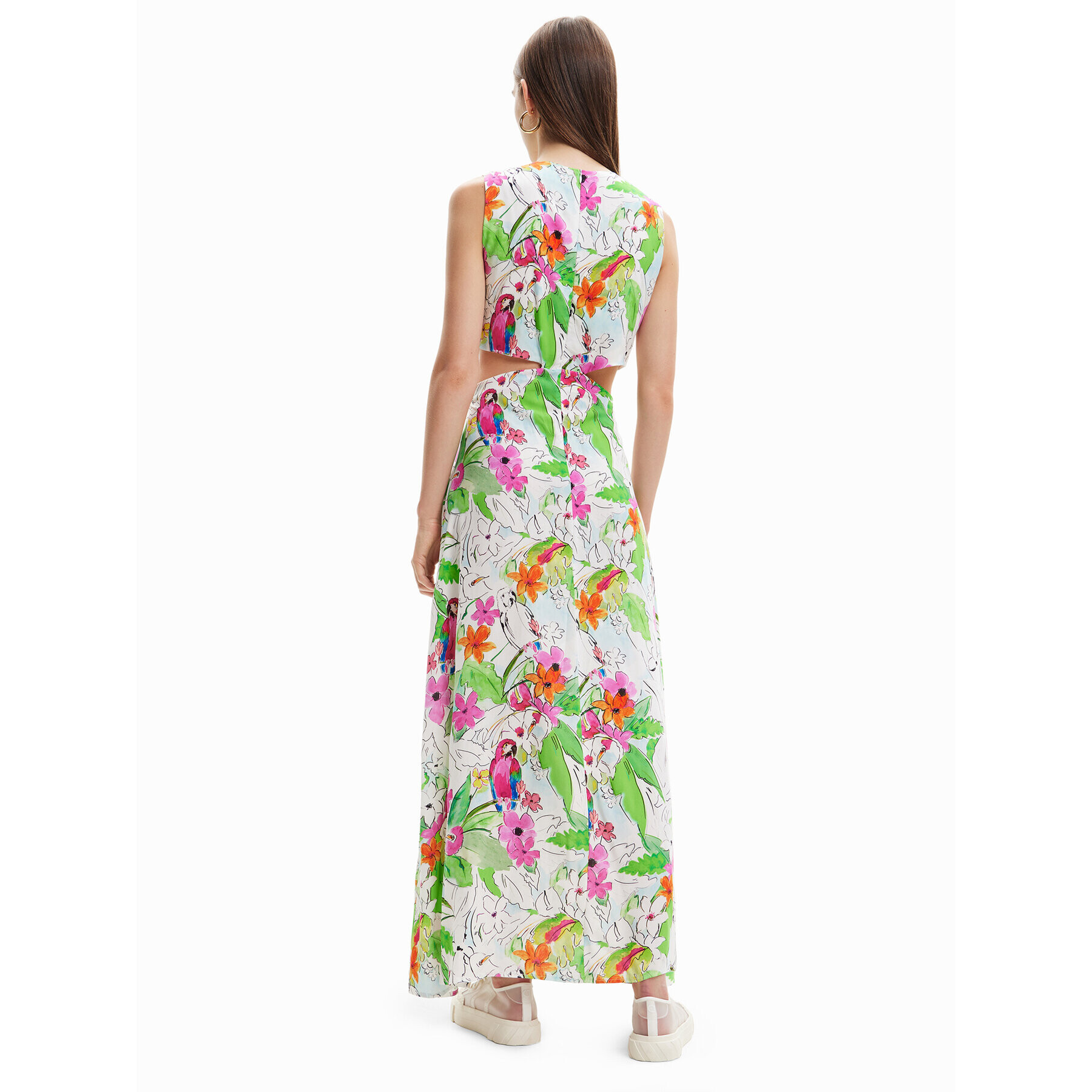 Desigual Rochie de zi 23SWVW73 Colorat Regular Fit - Pled.ro