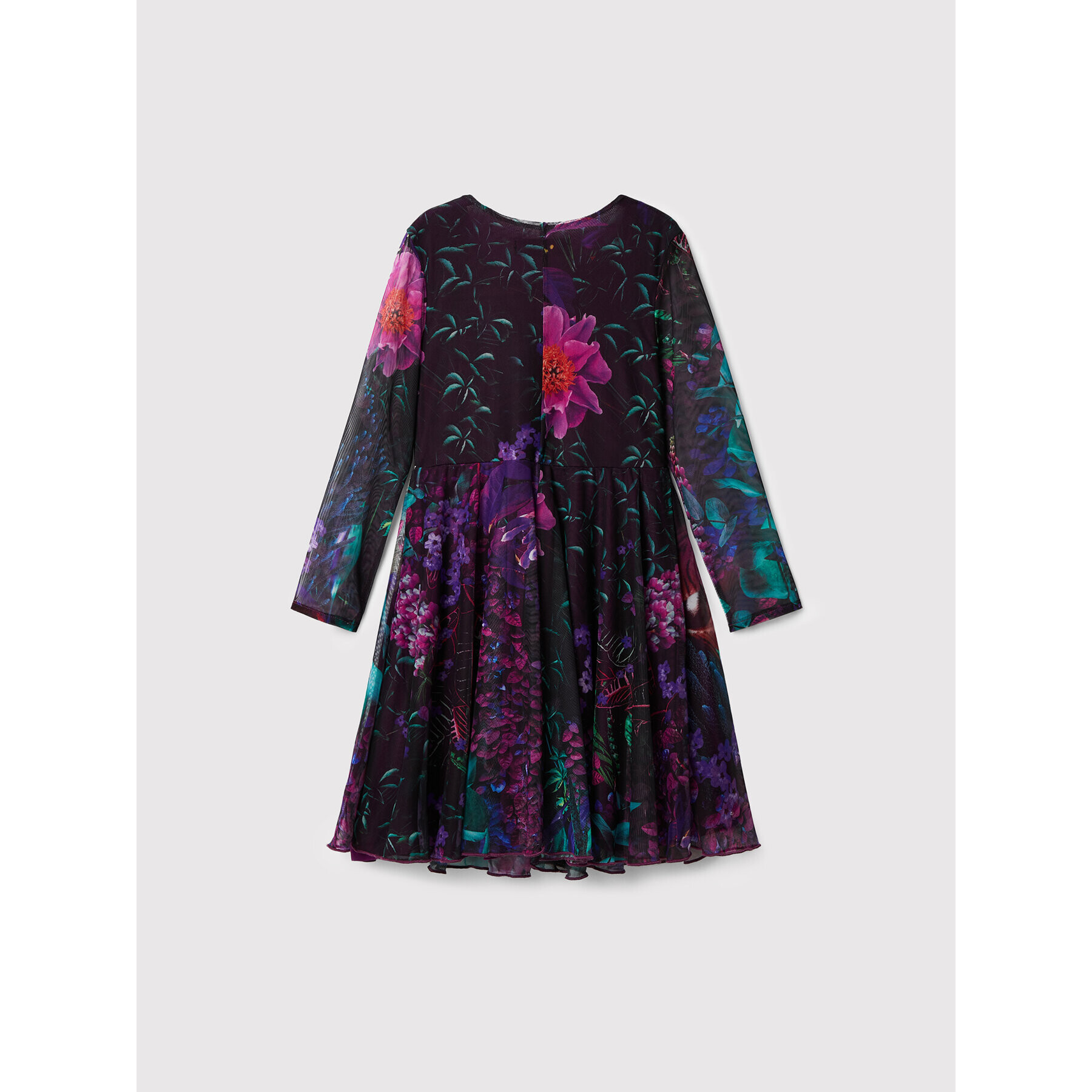 Desigual Rochie de zi Aguirre 22WGVK07 Violet Regular Fit - Pled.ro