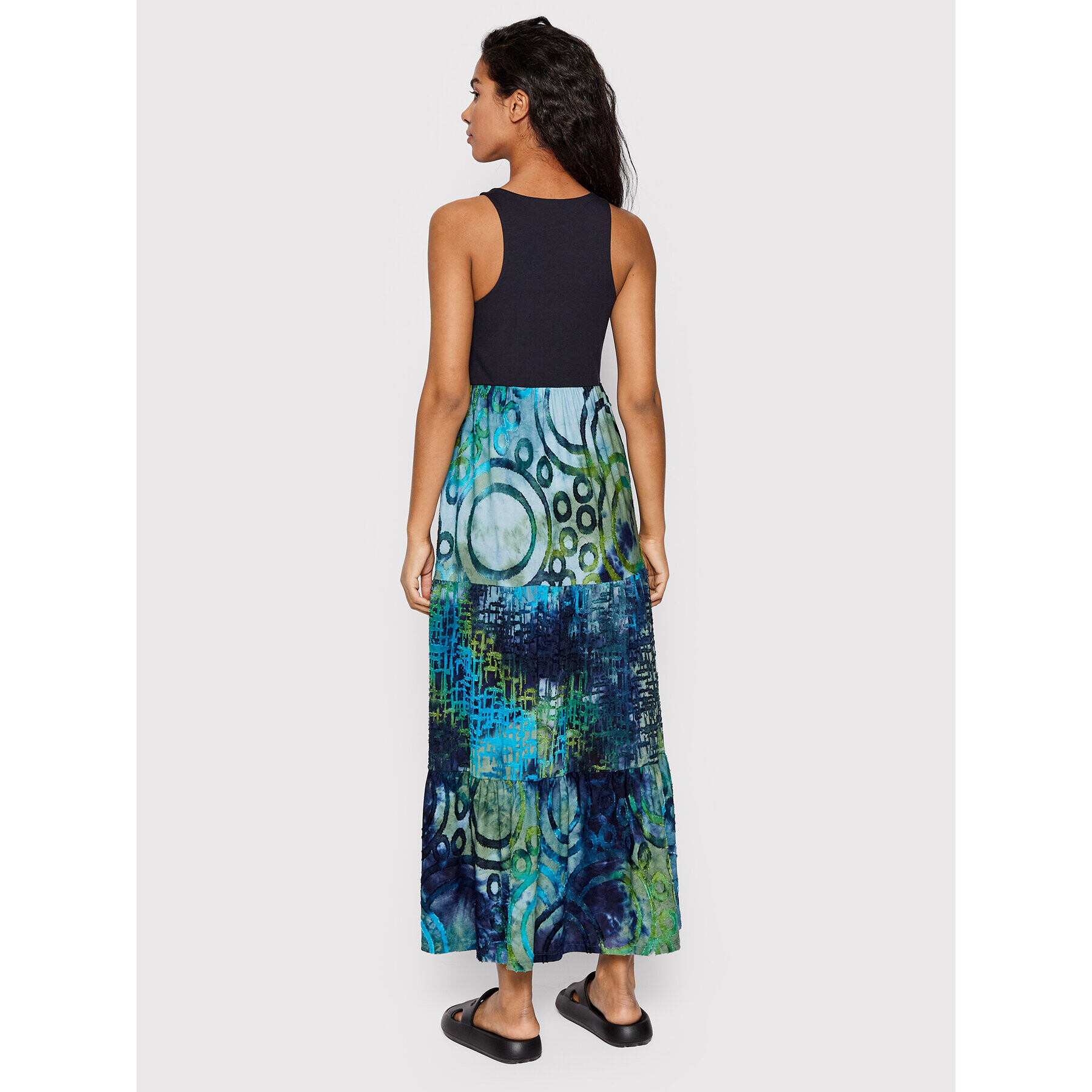 Desigual Rochie de zi Charlotte 22SWVK55 Bleumarin Regular Fit - Pled.ro