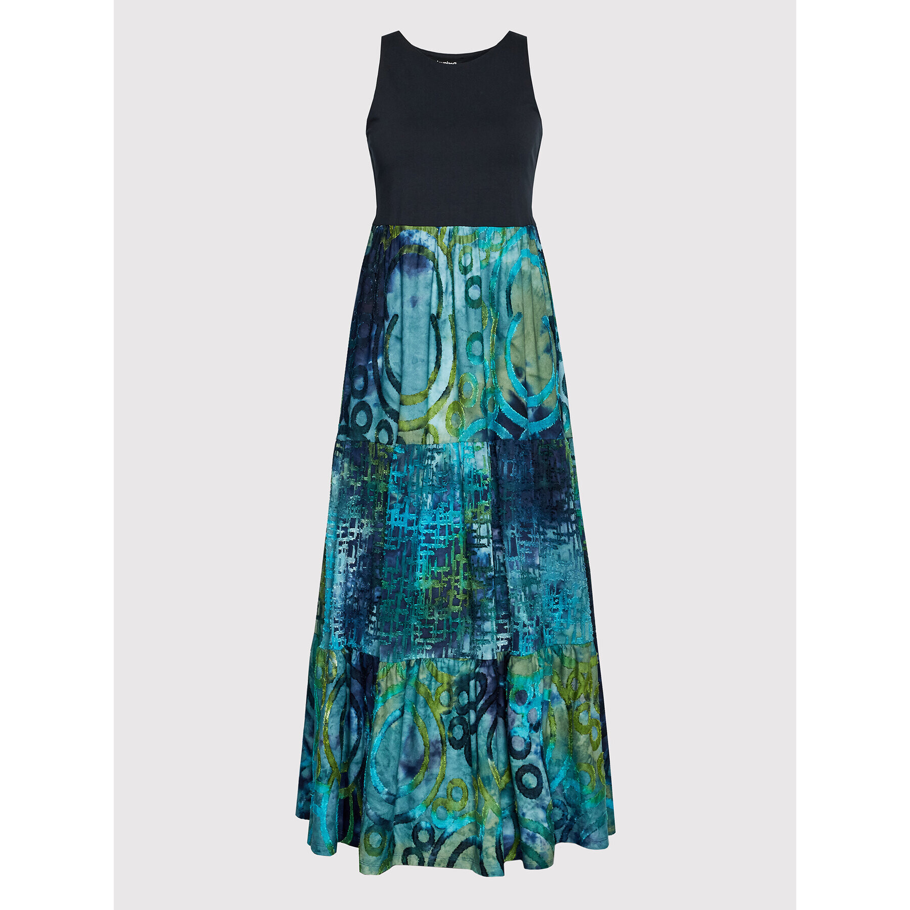 Desigual Rochie de zi Charlotte 22SWVK55 Bleumarin Regular Fit - Pled.ro