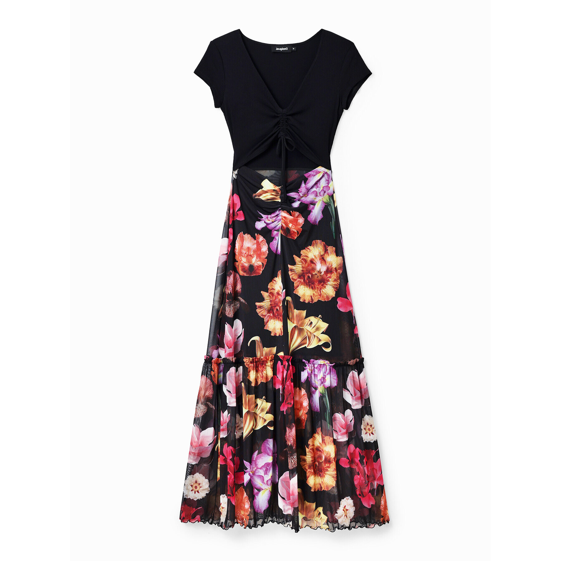 Desigual Rochie de zi MONSIEUR CHRISTIAN LACROIX Marsella 23SWVK36 Negru Regular Fit - Pled.ro