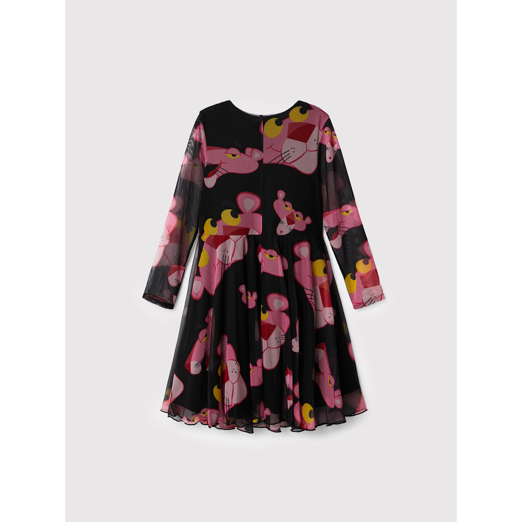 Desigual Rochie de zi PINK PANTHER Alva 22WGVK16 Negru Regular Fit - Pled.ro