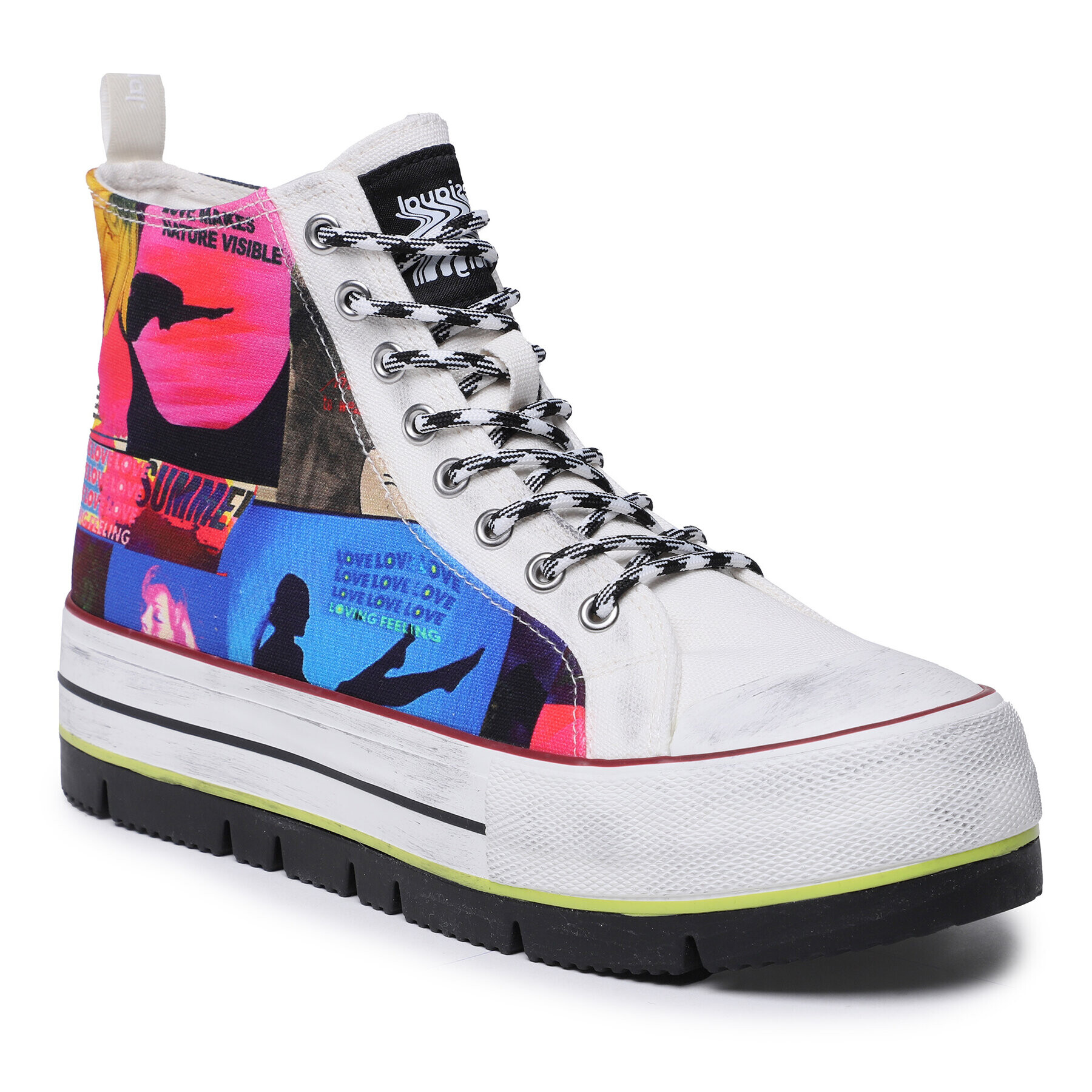 Desigual Sneakers 23SSKA44 Colorat - Pled.ro