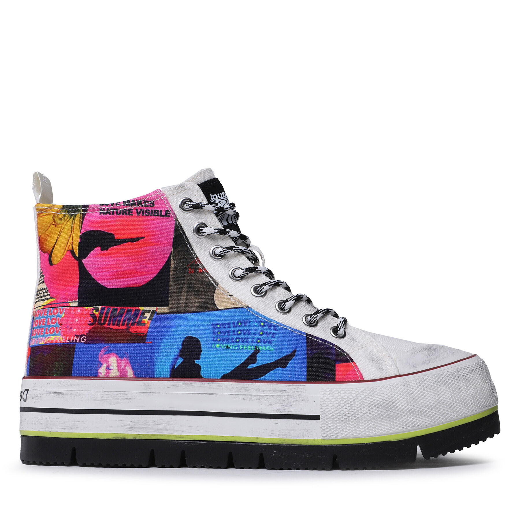 Desigual Sneakers 23SSKA44 Colorat - Pled.ro