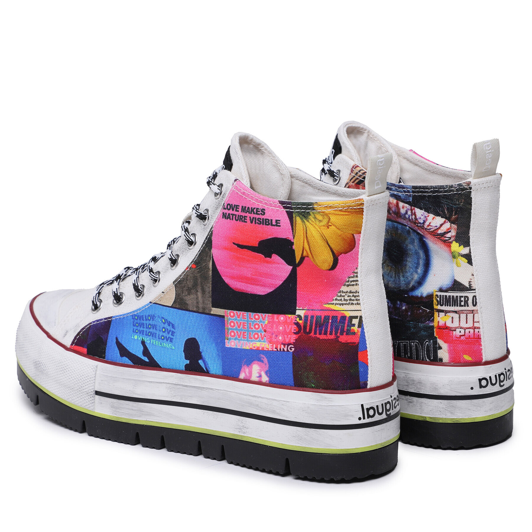 Desigual Sneakers 23SSKA44 Colorat - Pled.ro