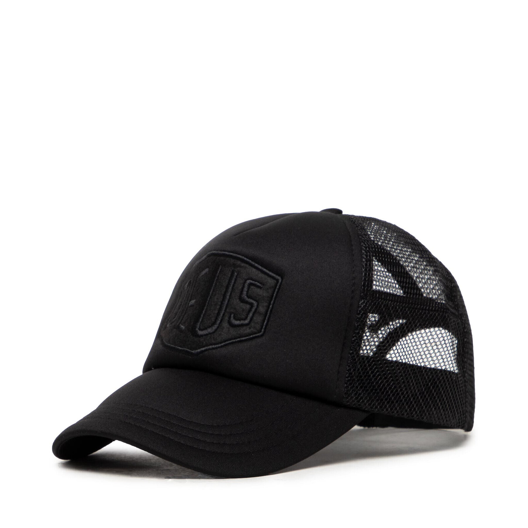 Deus Ex Machina Șapcă Woven Shield Trucker DMF2071318 Negru - Pled.ro