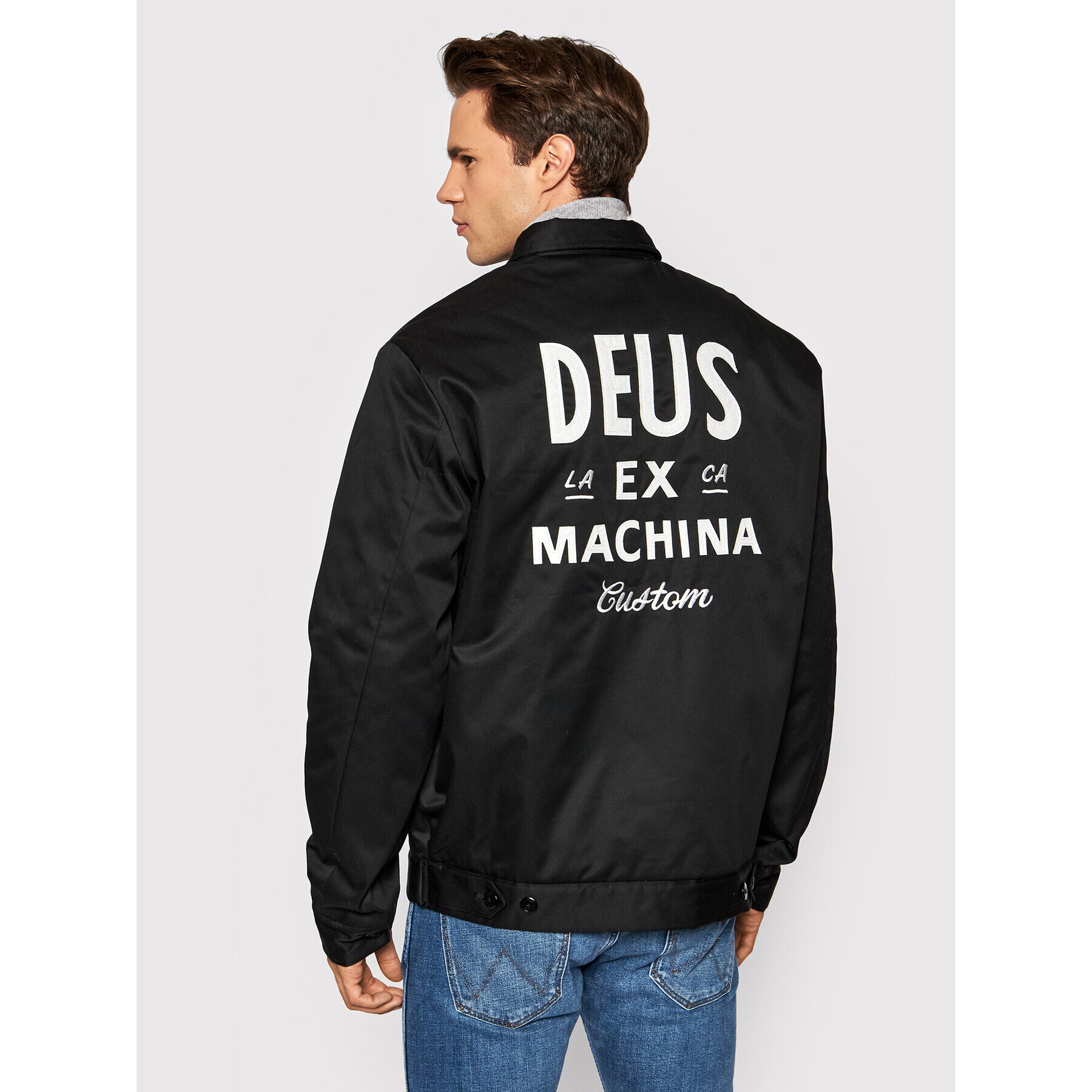 Deus Ex Machina Geacă Workwear DMW56124 Negru Regular Fit - Pled.ro