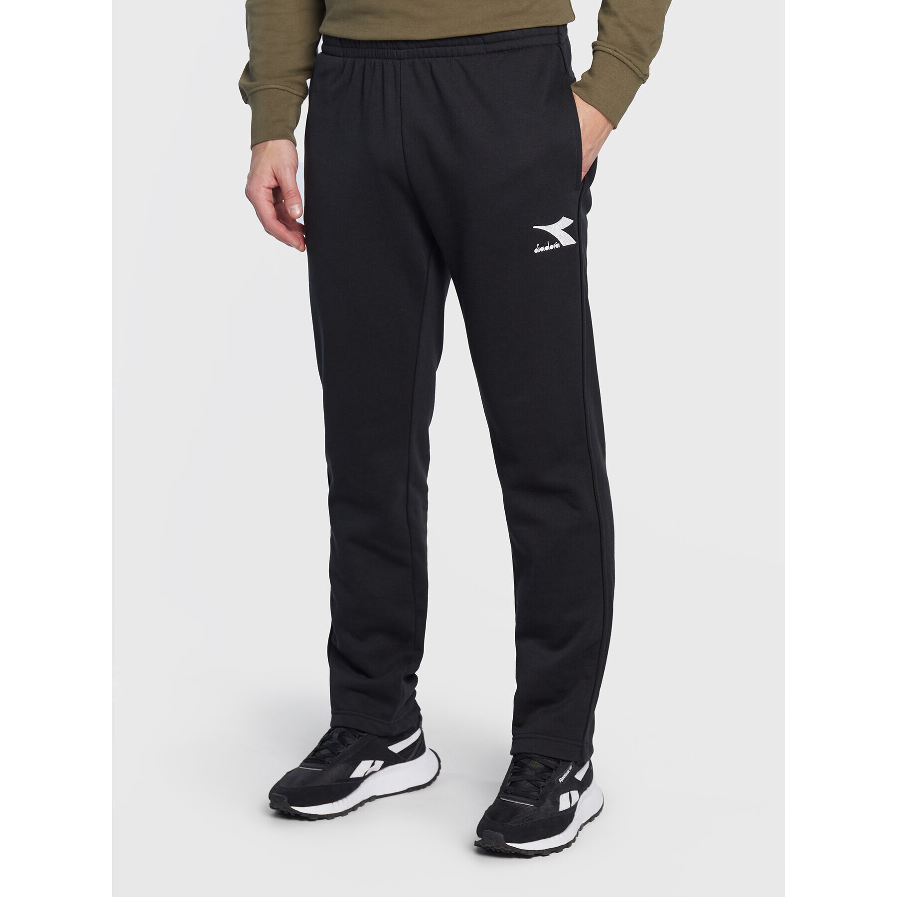 Diadora Pantaloni trening 102.178848 Negru Regular Fit - Pled.ro