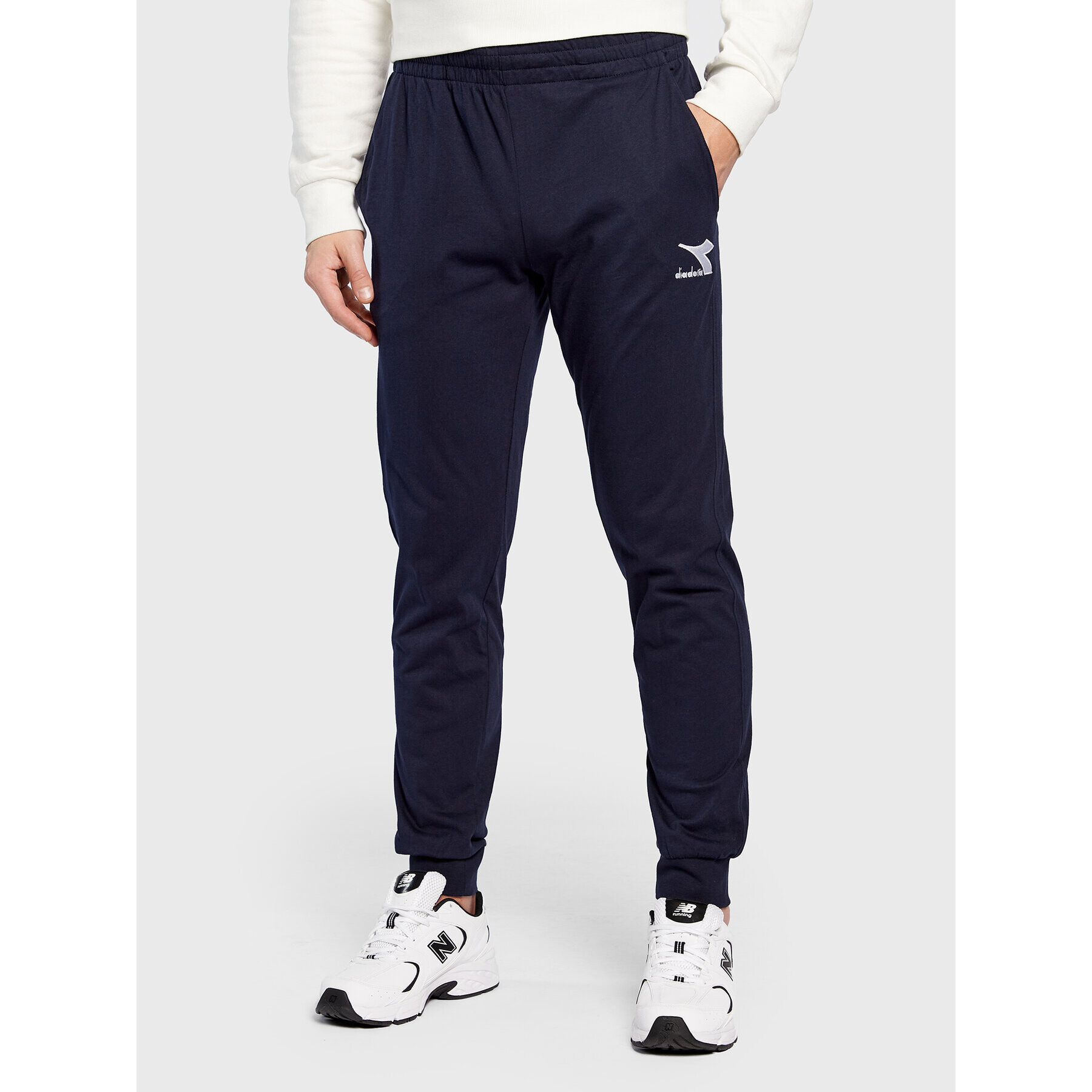 Diadora Pantaloni trening 102.179487 Bleumarin Regular Fit - Pled.ro