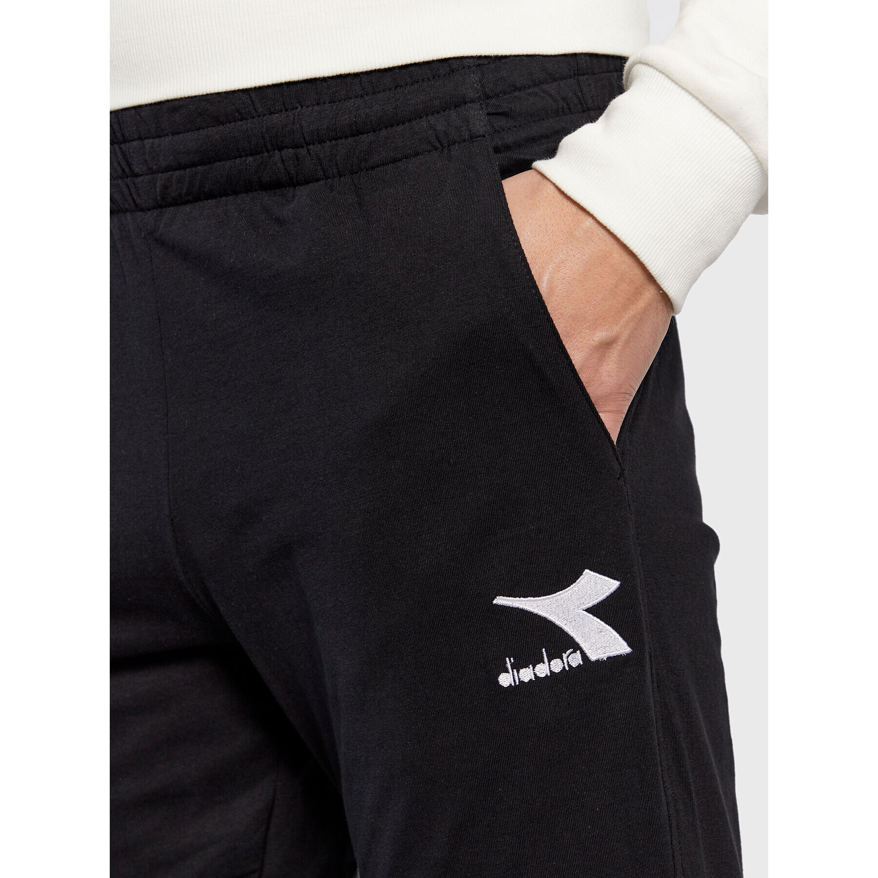 Diadora Pantaloni trening 102.179487 Negru Regular Fit - Pled.ro