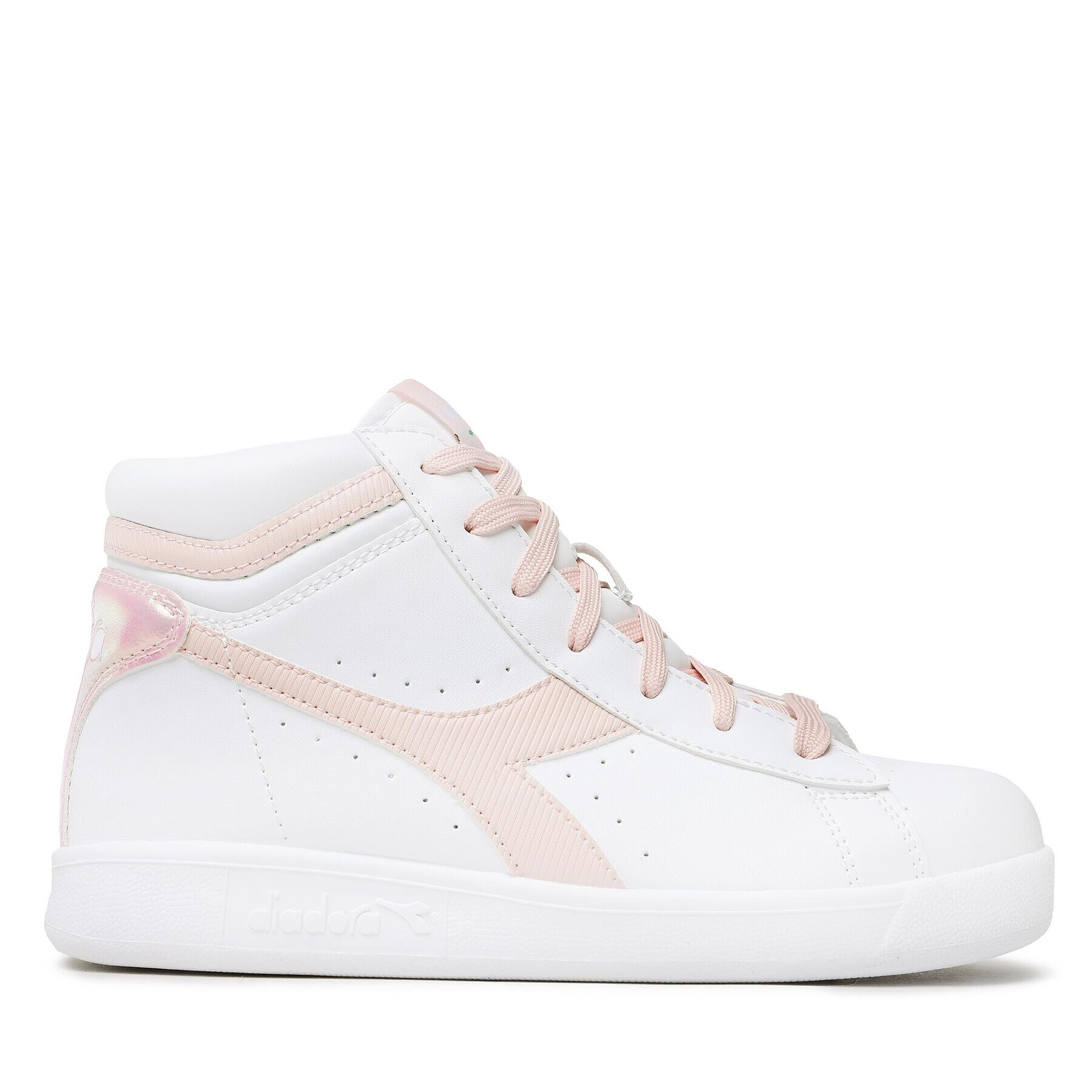 Diadora Sneakers Game P High Girl Gs 101.176725 01 D0105 Alb - Pled.ro