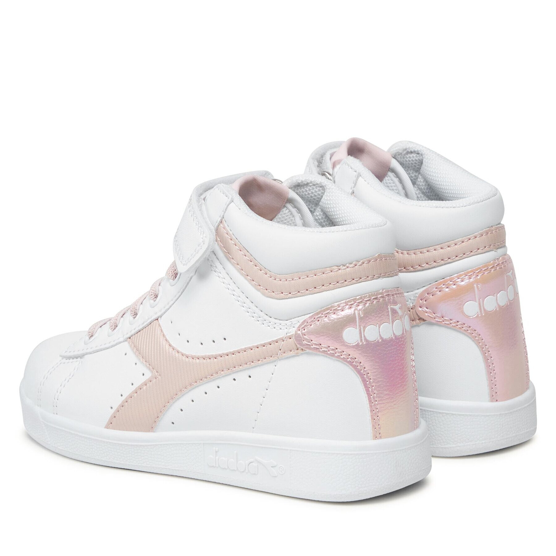 Diadora Sneakers Game P High Girl PS 101.176726-D0105 Alb - Pled.ro