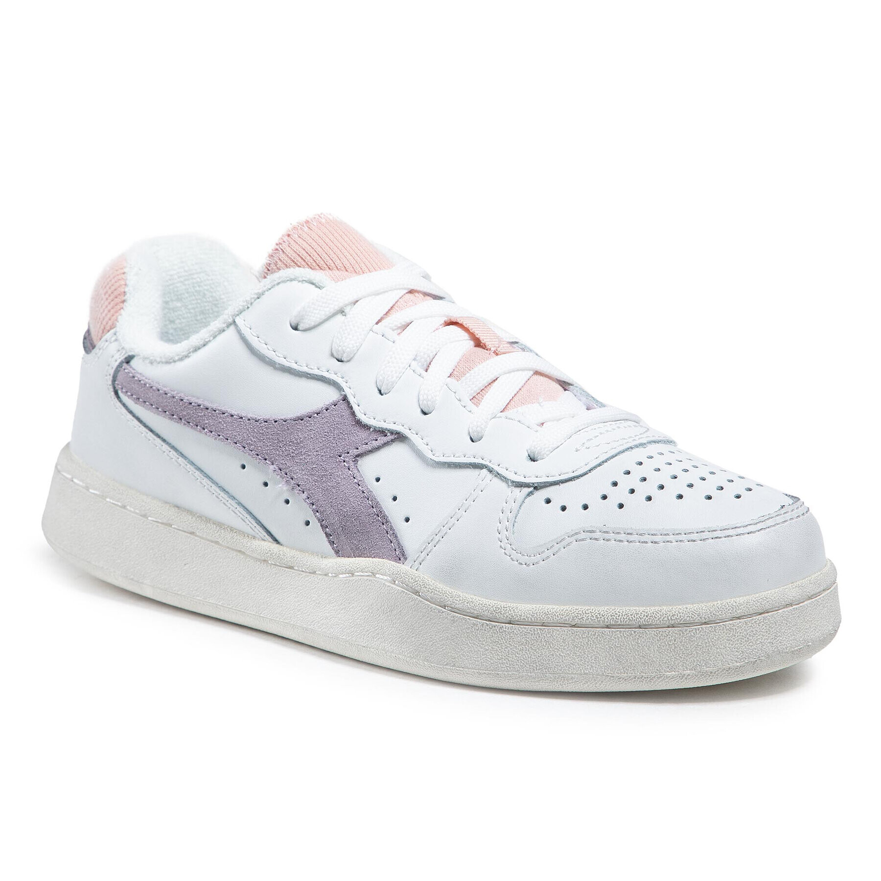 Diadora Sneakers Mi Basket Low Icona Wn 501.177079 01 C9162 Alb - Pled.ro