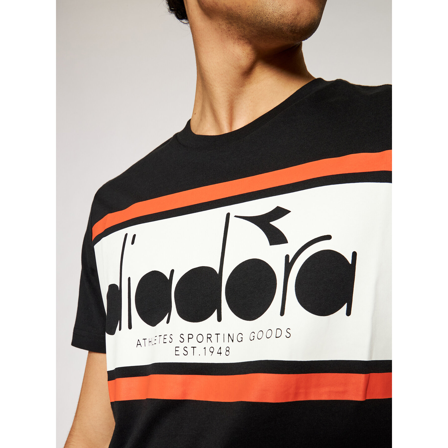 Diadora Tricou Spectra Oc 502.176632 Negru Regular Fit - Pled.ro