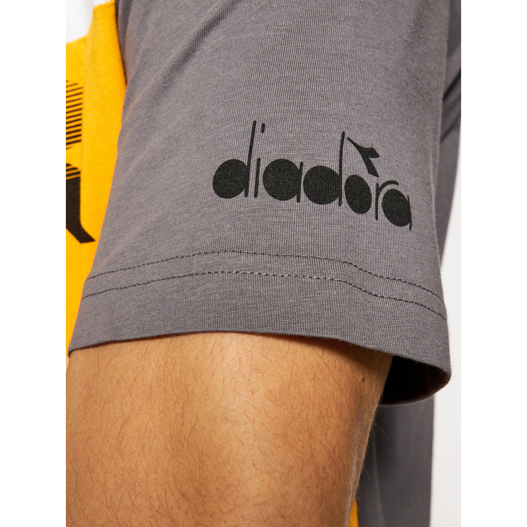 Diadora Tricou Ss Club 102.177063 Gri Regular Fit - Pled.ro