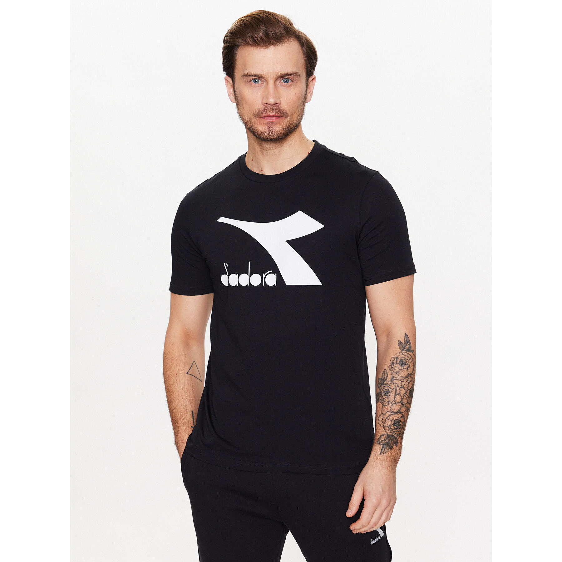 Diadora Tricou Ss Core 102.179759 Negru Regular Fit - Pled.ro