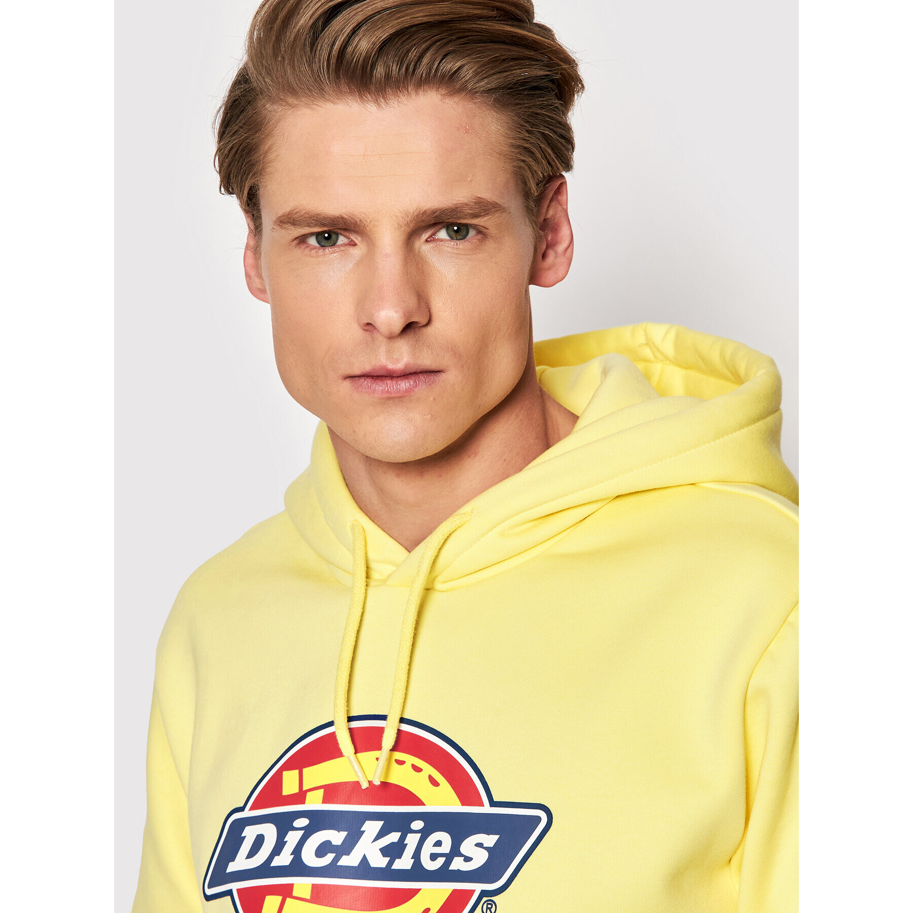 Dickies Bluză Icon Logo DK0A4XCBC33 Galben Regular Fit - Pled.ro