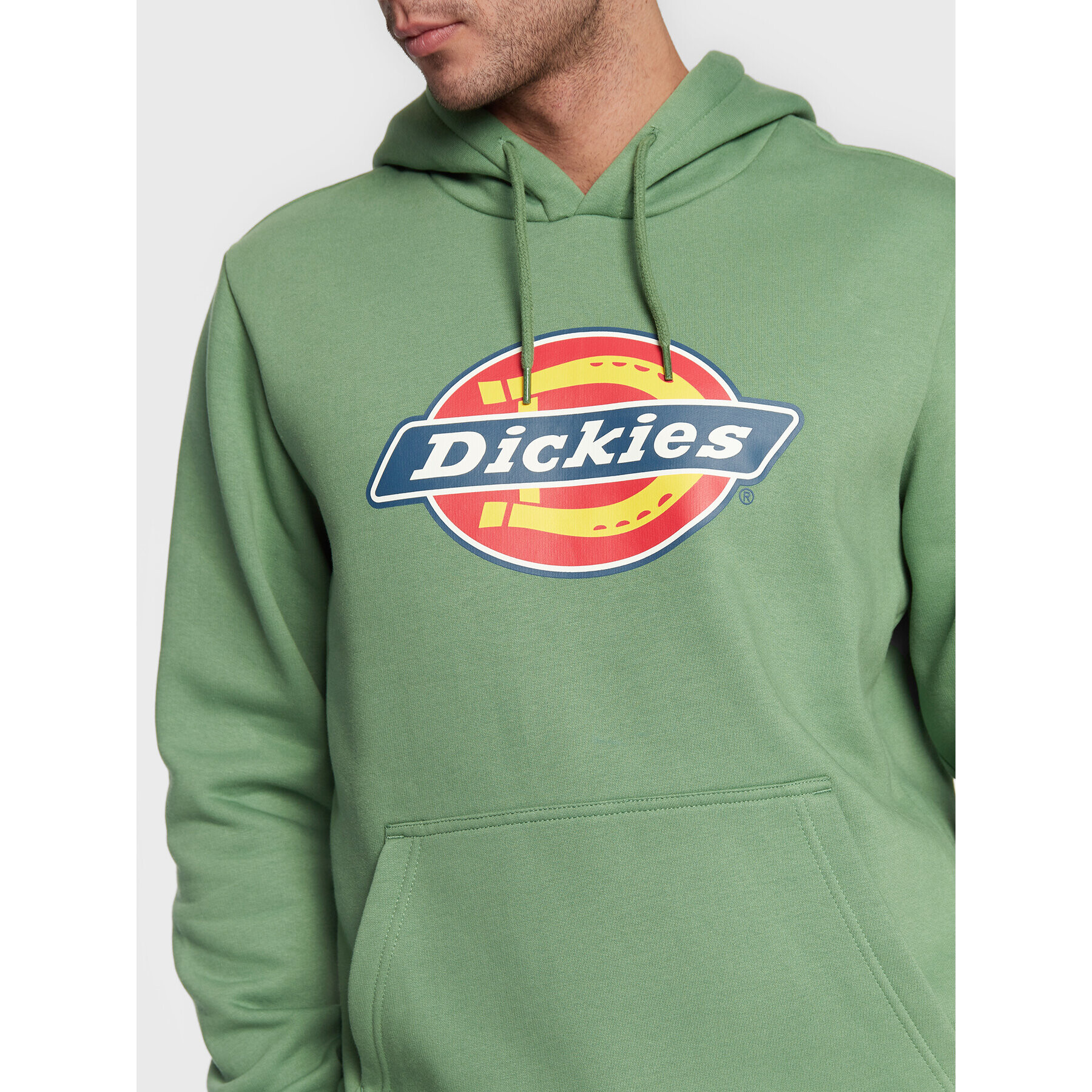 Dickies Bluză Icon Logo DK0A4XCBC97 Verde Regular Fit - Pled.ro