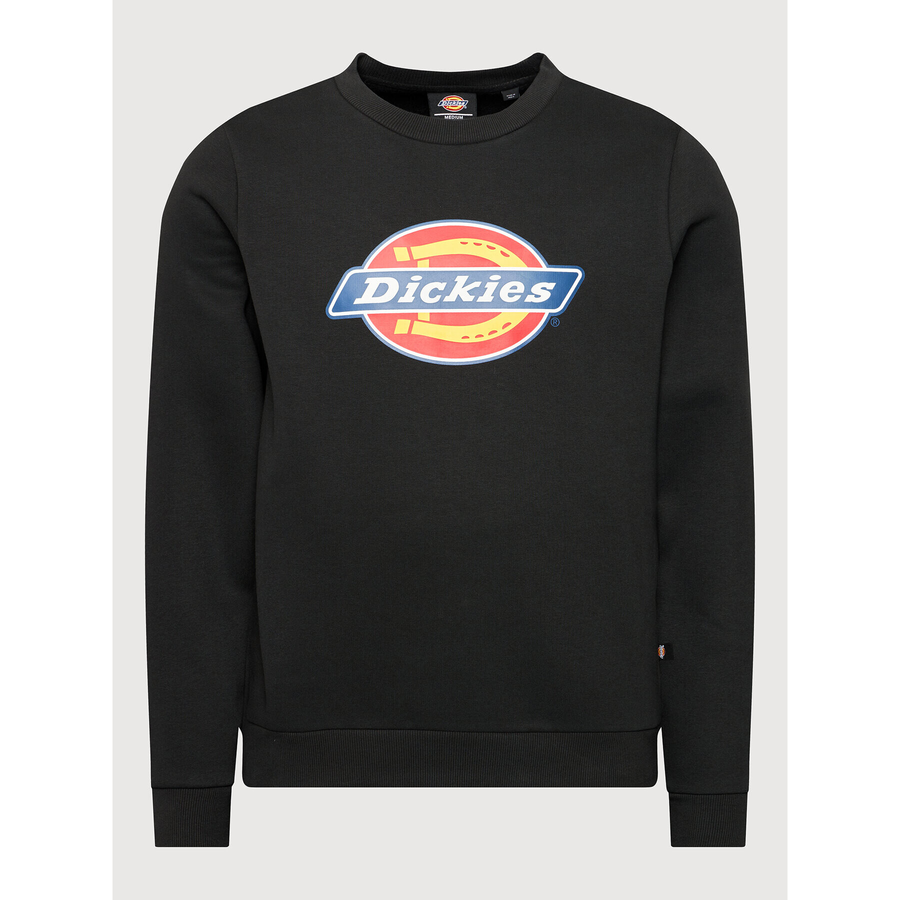 Dickies Bluză Icon Logo DK0A4XCIBLK Negru Regular Fit - Pled.ro