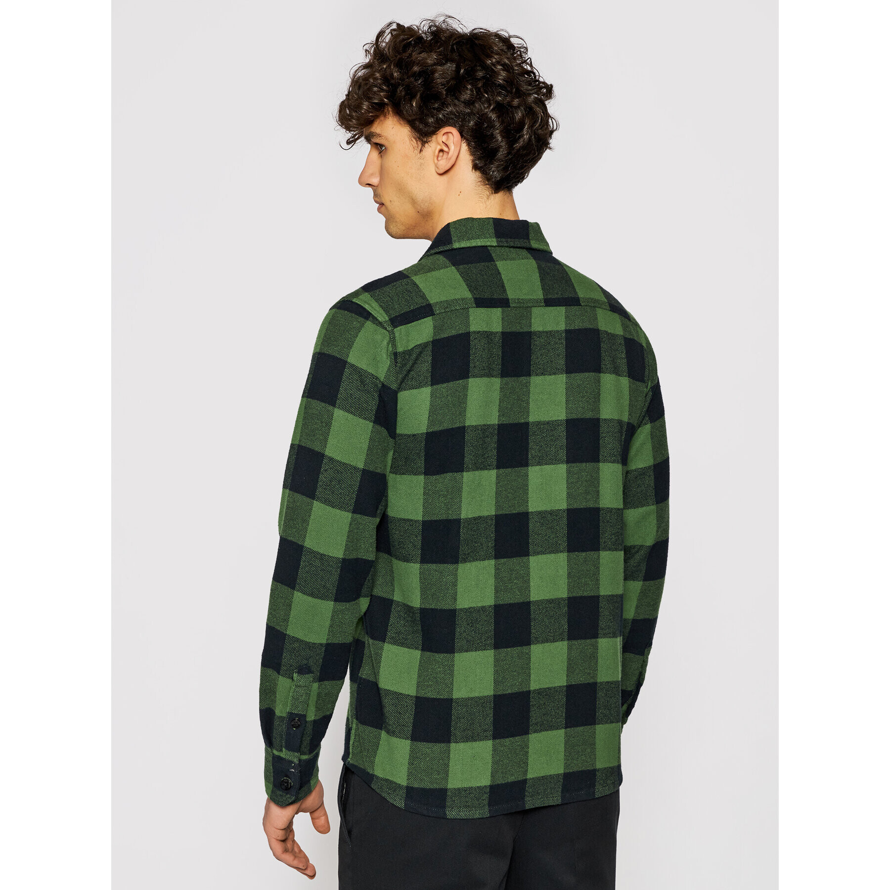 Dickies Cămașă Unisex New Sacramento DK0A4XDZPG01 Verde Regular Fit - Pled.ro