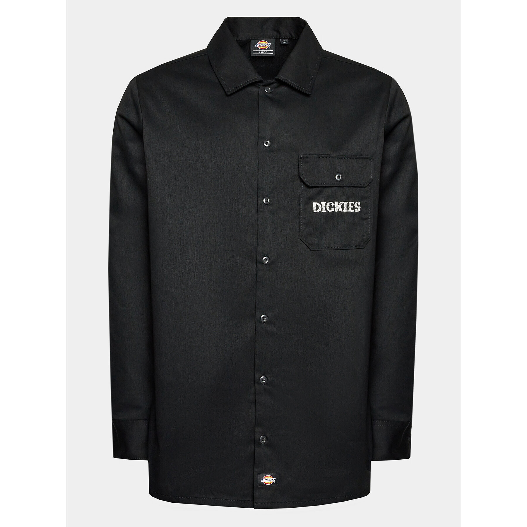 Dickies Cămașă Wichita DK0A4YF9 Negru Regular Fit - Pled.ro