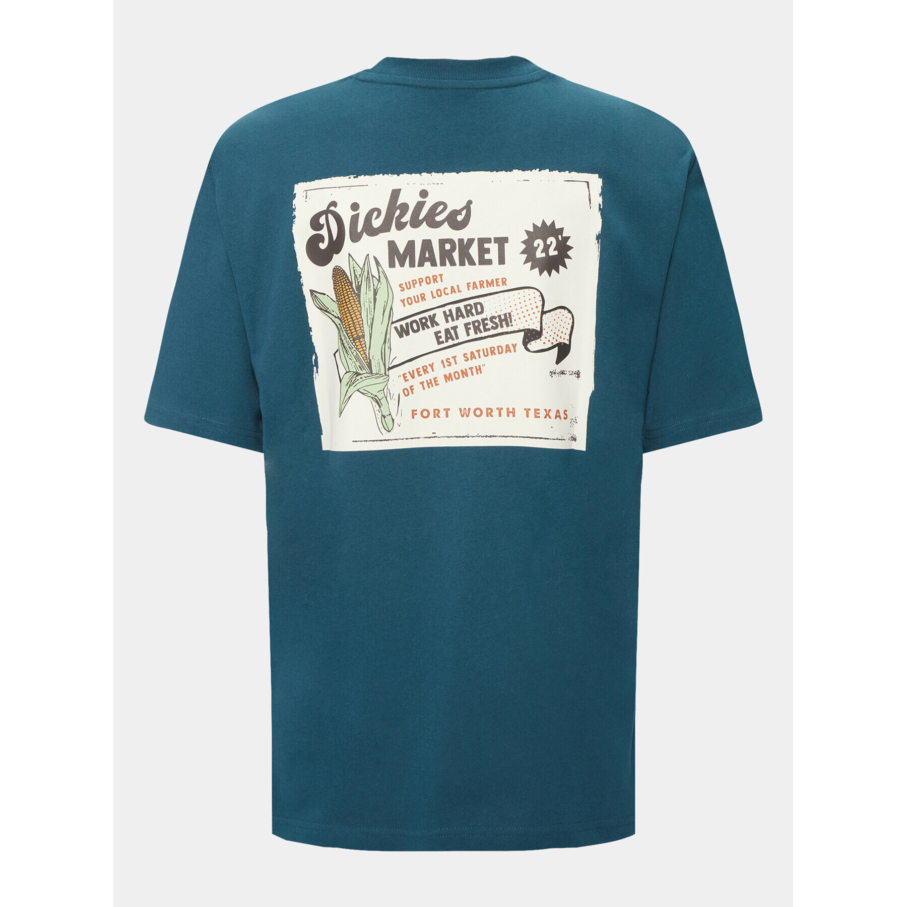 Dickies Tricou Grainfield DK0A4YJY Bleumarin Regular Fit - Pled.ro