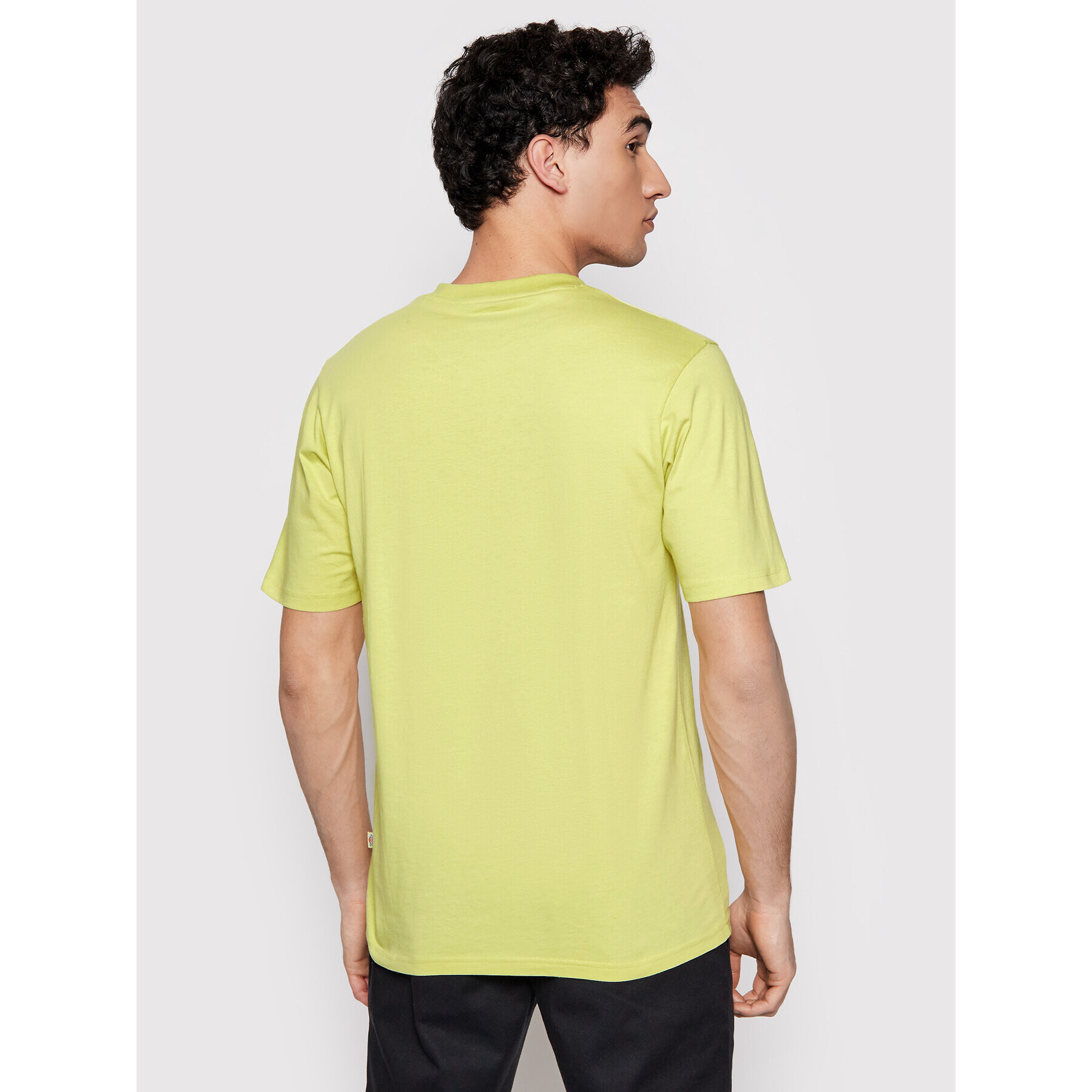 Dickies Tricou Icon Logo DK0A4XC9B541 Verde Regular Fit - Pled.ro