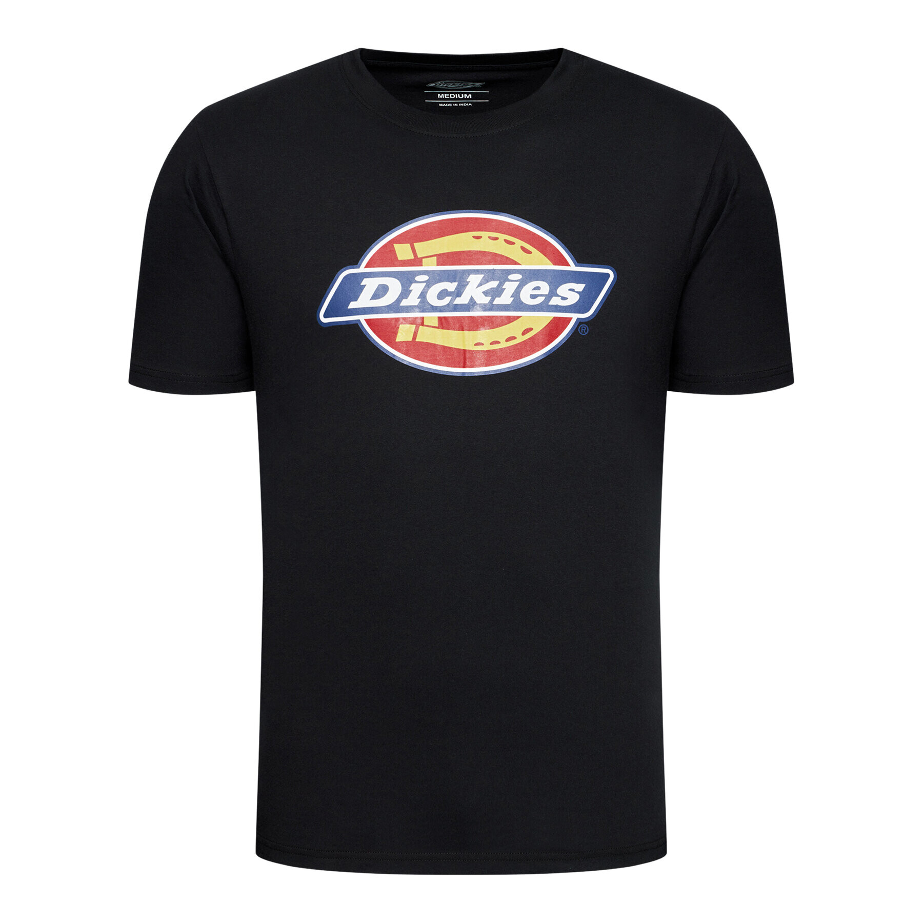 Dickies Tricou Icon Logo DK0A4XC9BLK1 Negru Regular Fit - Pled.ro