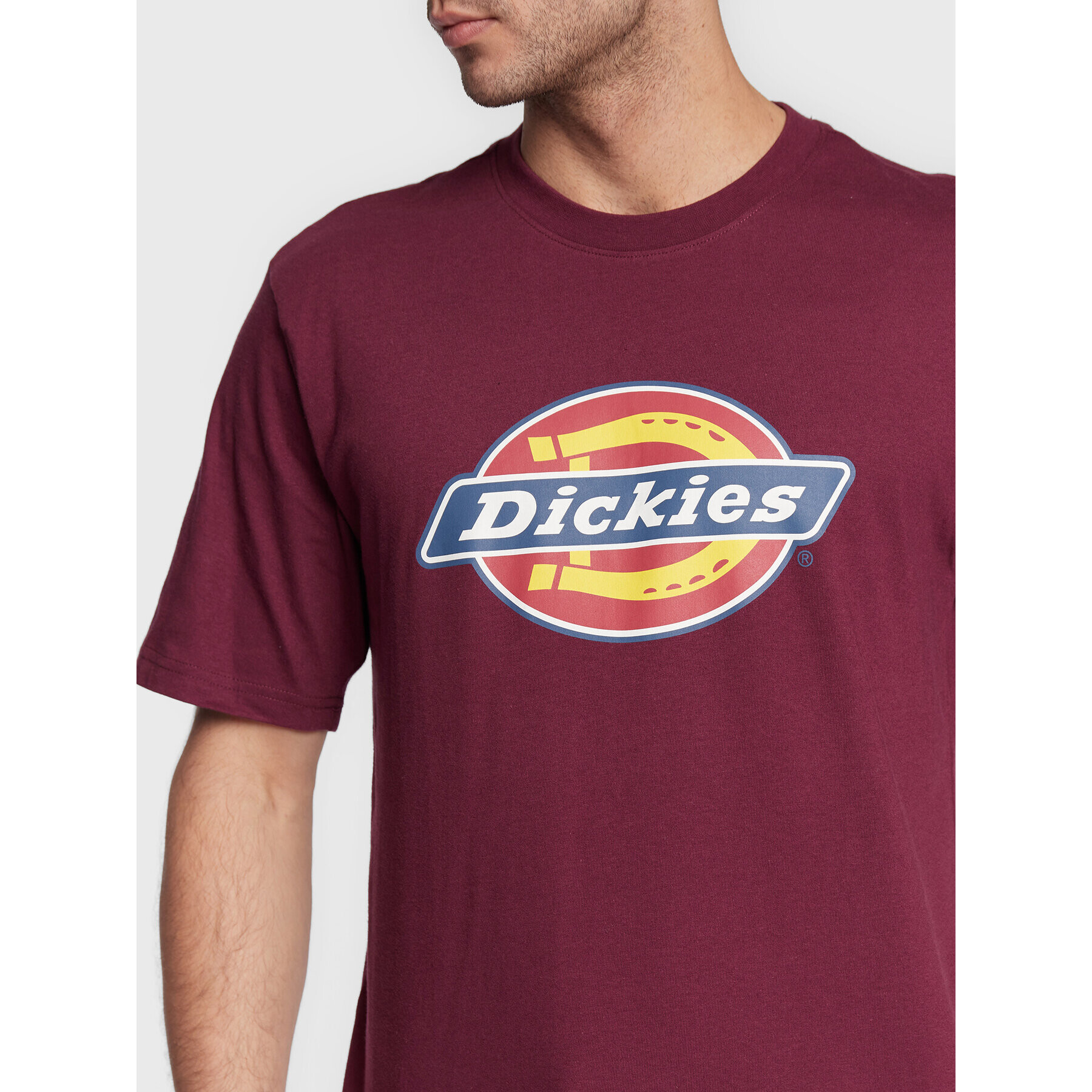 Dickies Tricou Icon Logo DK0A4XC9C95 Vișiniu Regular Fit - Pled.ro