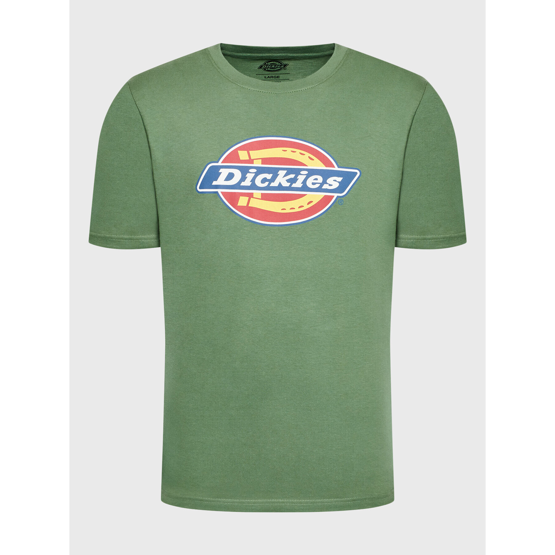 Dickies Tricou Icon Logo DK0A4XC9C97 Verde Regular Fit - Pled.ro