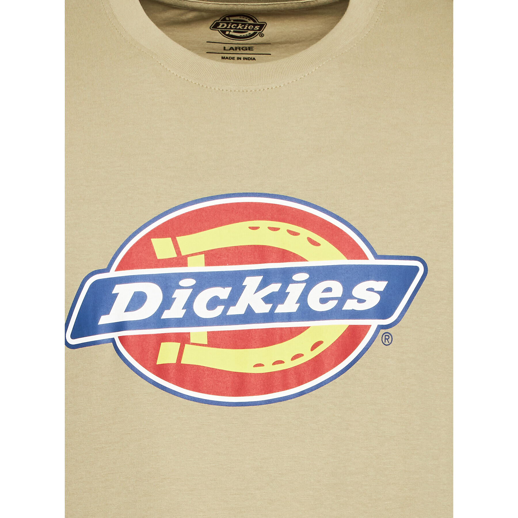 Dickies Tricou Icon Logo DK0A4XC9DS0 Bej Regular Fit - Pled.ro