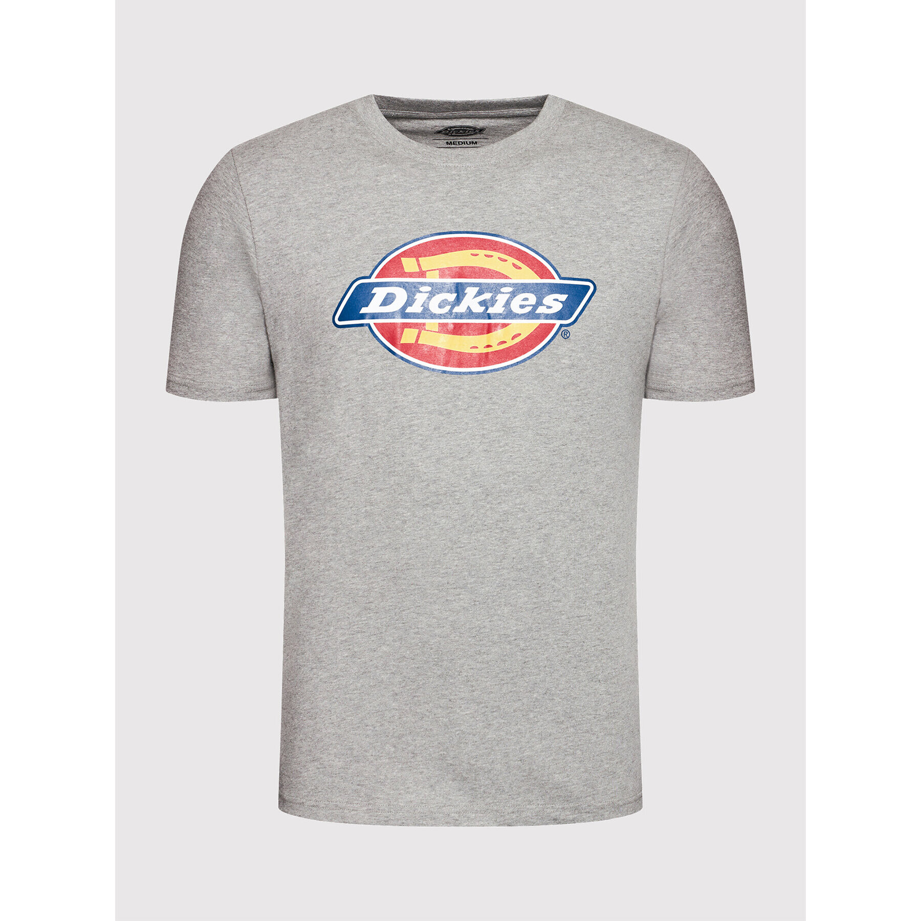 Dickies Tricou Icon Logo DK0A4XC9GYM1 Gri Regular Fit - Pled.ro