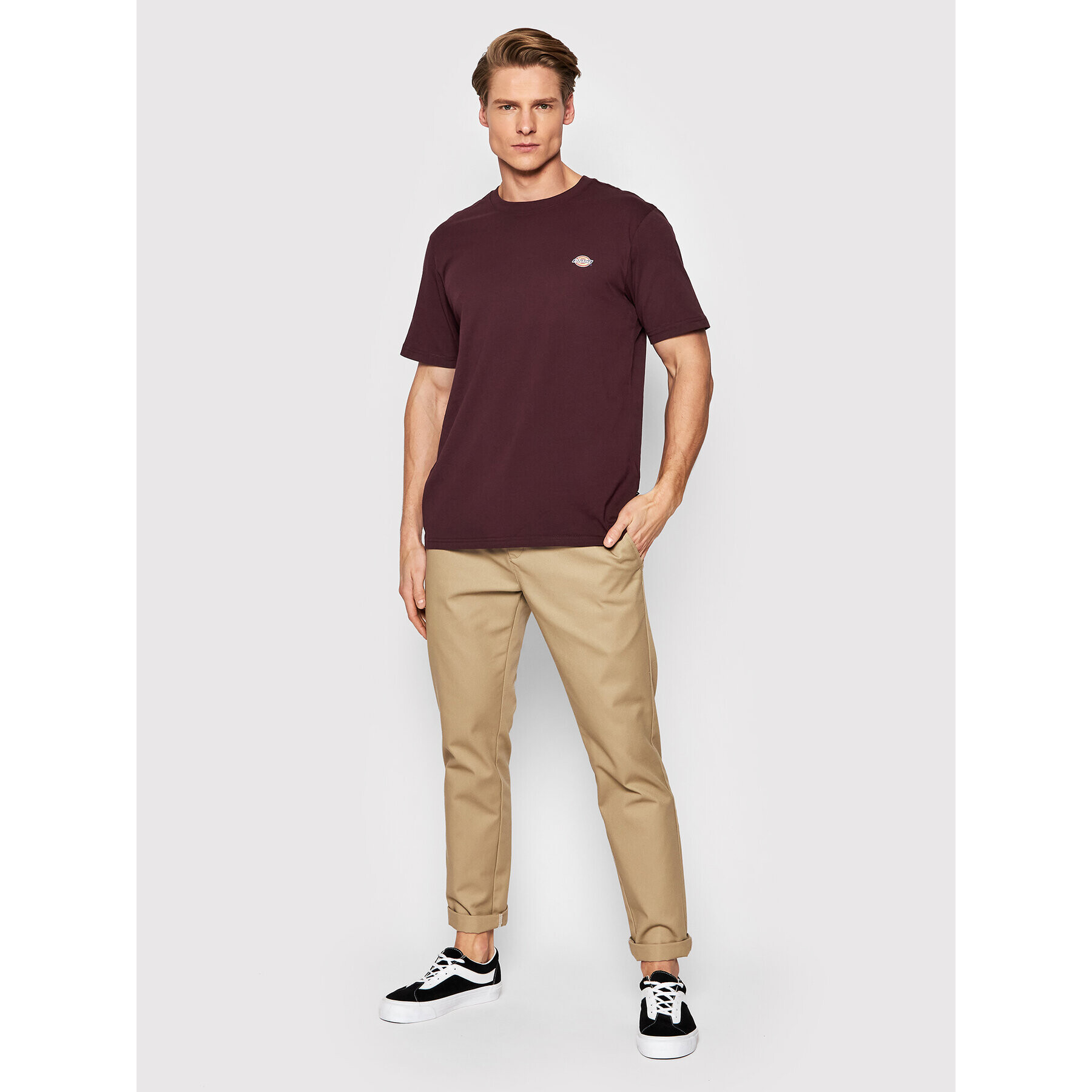 Dickies Tricou Mapleton DK0A4XDBMR0 Vișiniu Regular Fit - Pled.ro