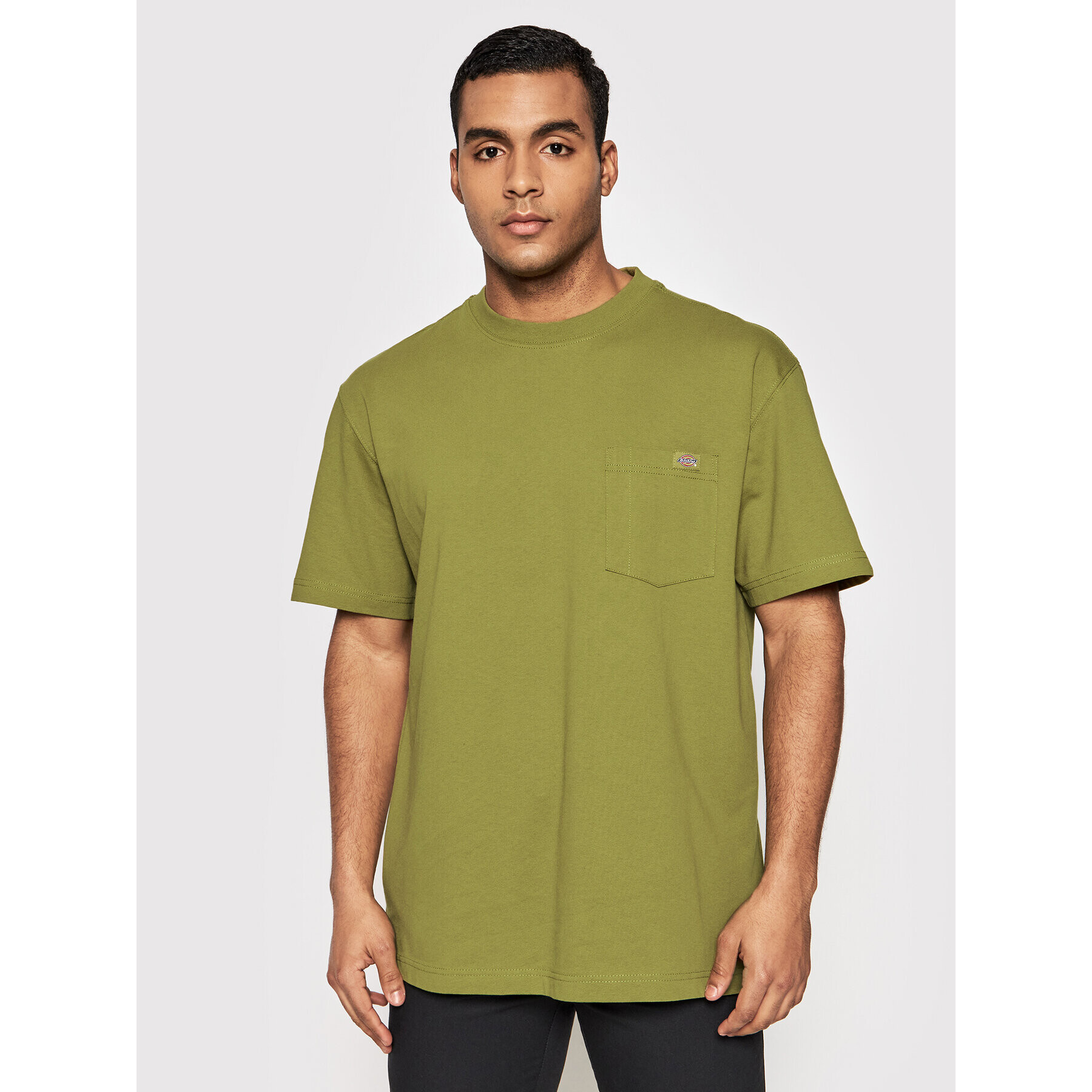 Dickies Tricou Porterdale DK0A4TMO Verde Regular Fit - Pled.ro