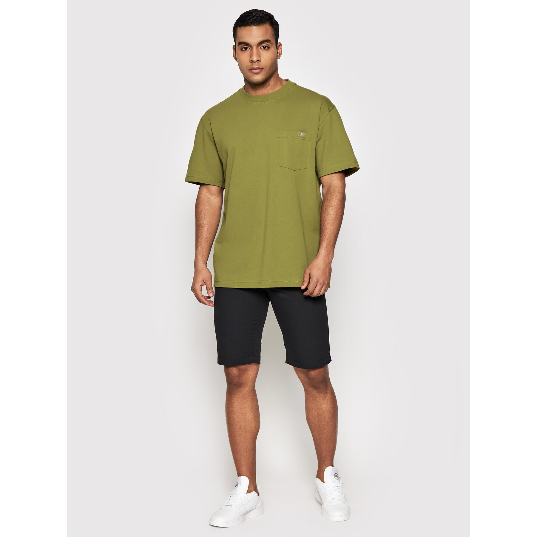 Dickies Tricou Porterdale DK0A4TMO Verde Regular Fit - Pled.ro