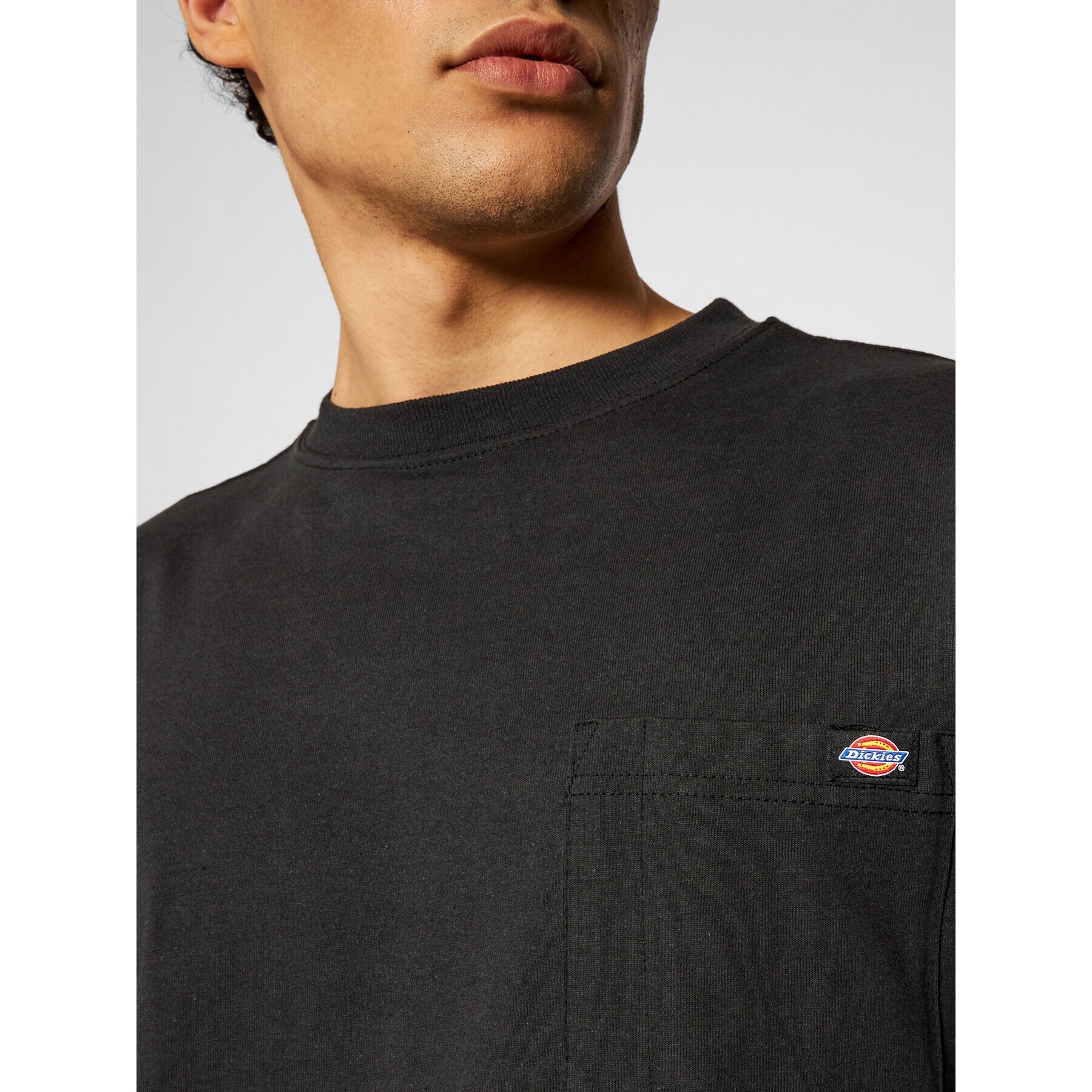 Dickies Tricou Porterdale DK0A4TMOBLK Negru Regular Fit - Pled.ro