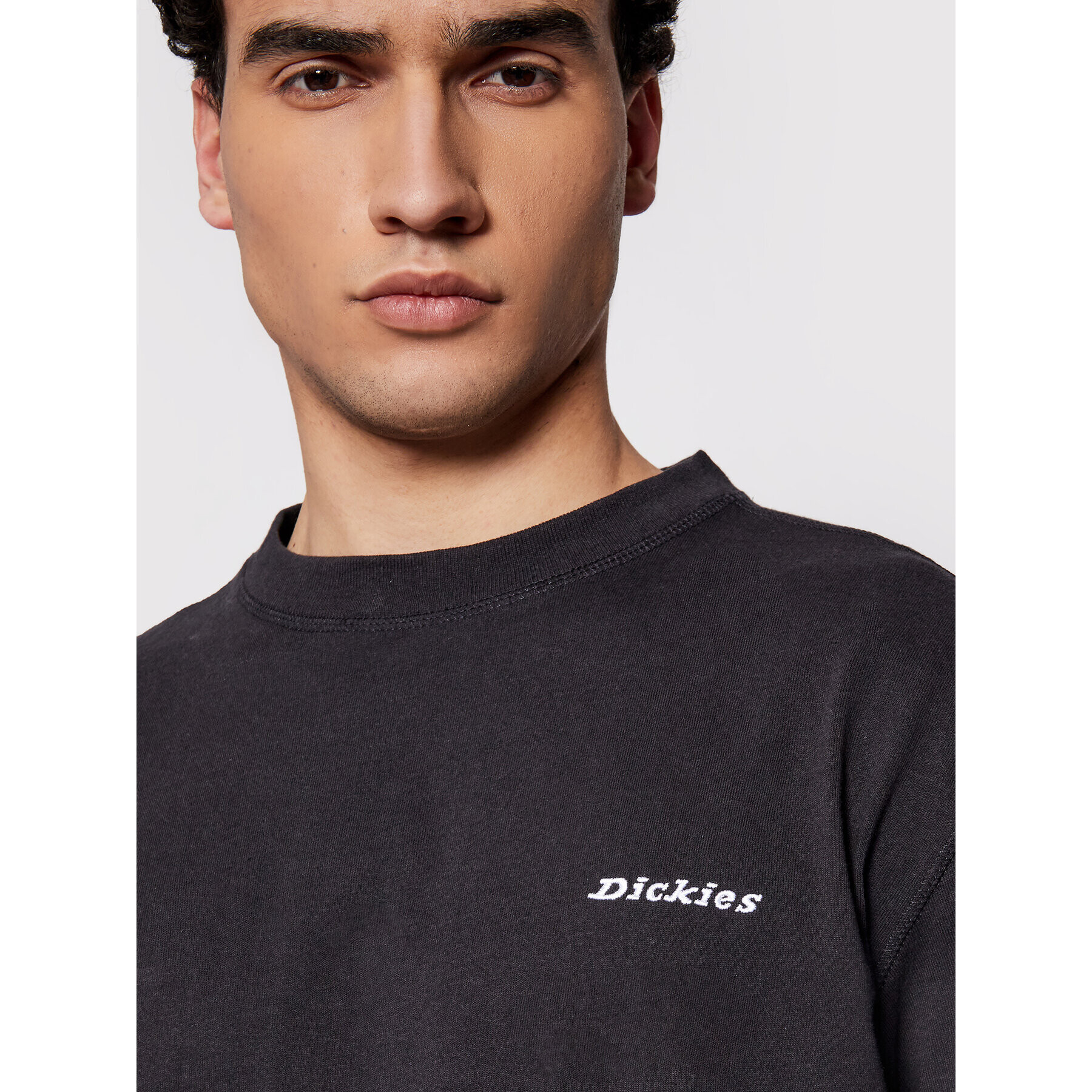 Dickies Tricou Ss Loretto DK0A4X9OBLK Negru Regular Fit - Pled.ro