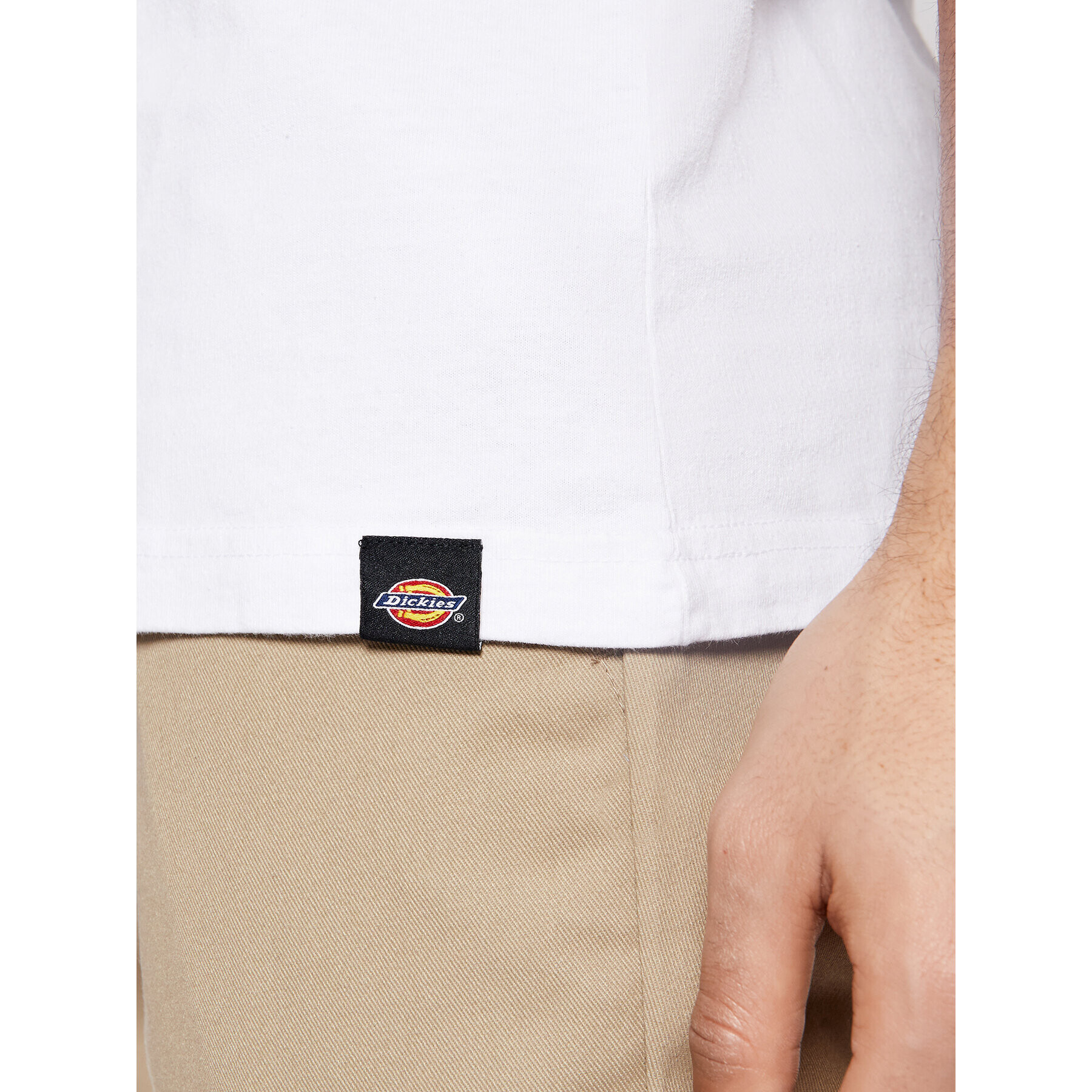 Dickies Tricou Ss Loretto DK0A4X9OWHX Alb Regular Fit - Pled.ro